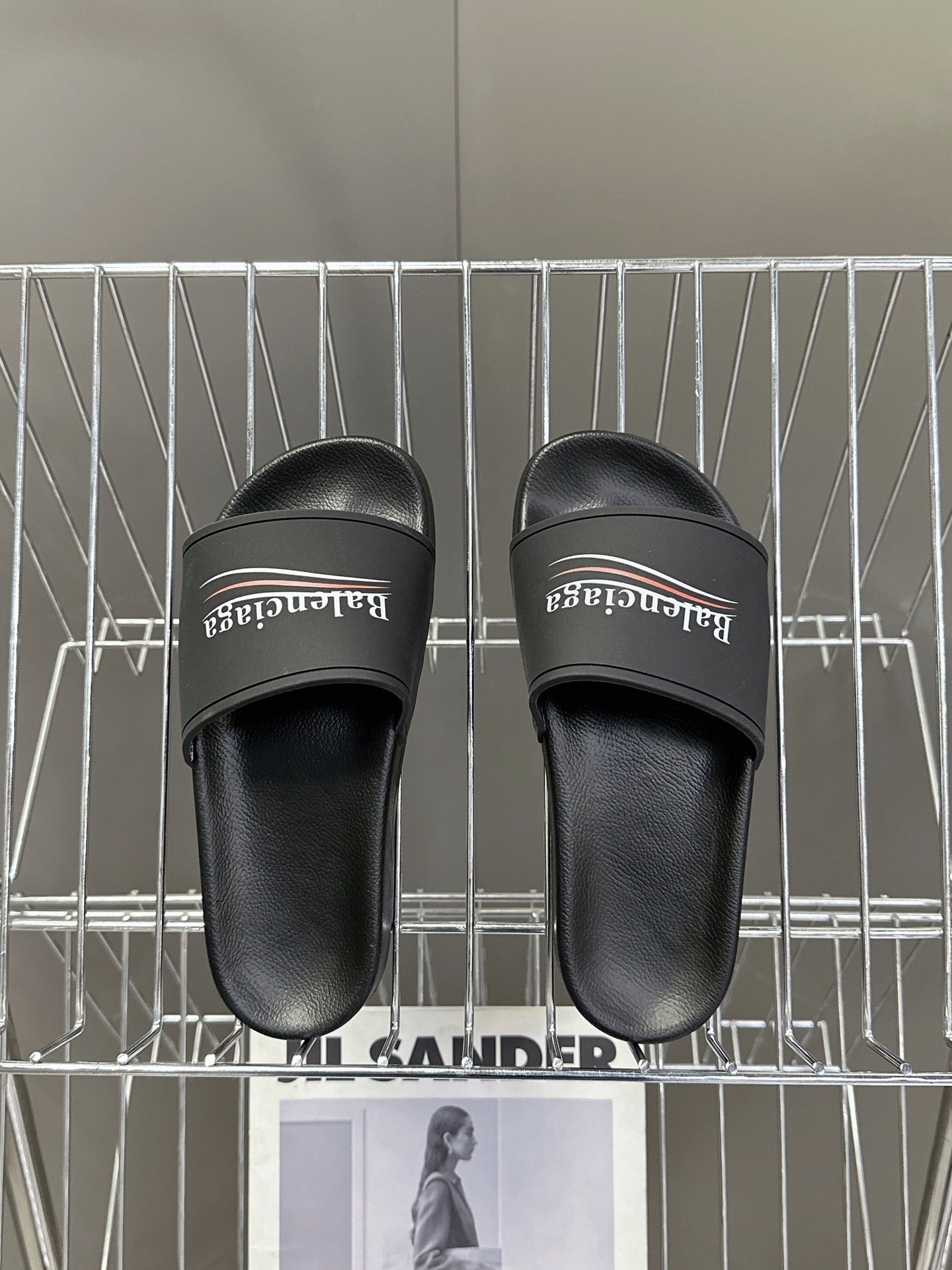 Balenciaga Logo slippers