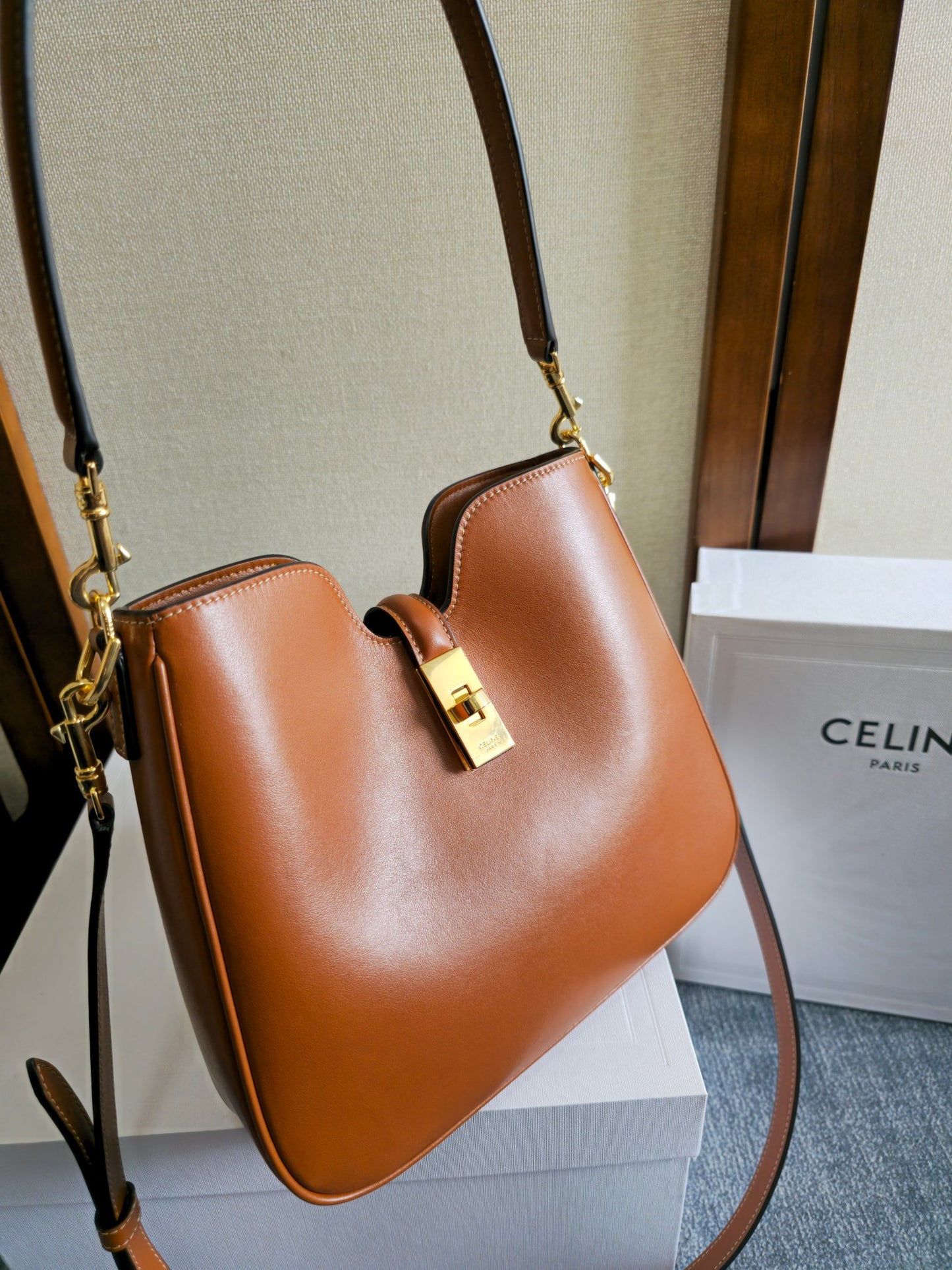 Celine Medium Camille 16 Soft Bag in Smooth Calfskin