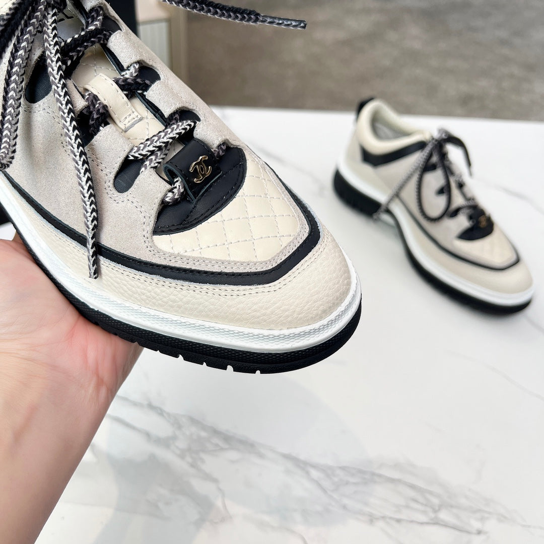 Chanel Golden Luxe Low-Top Sneakers