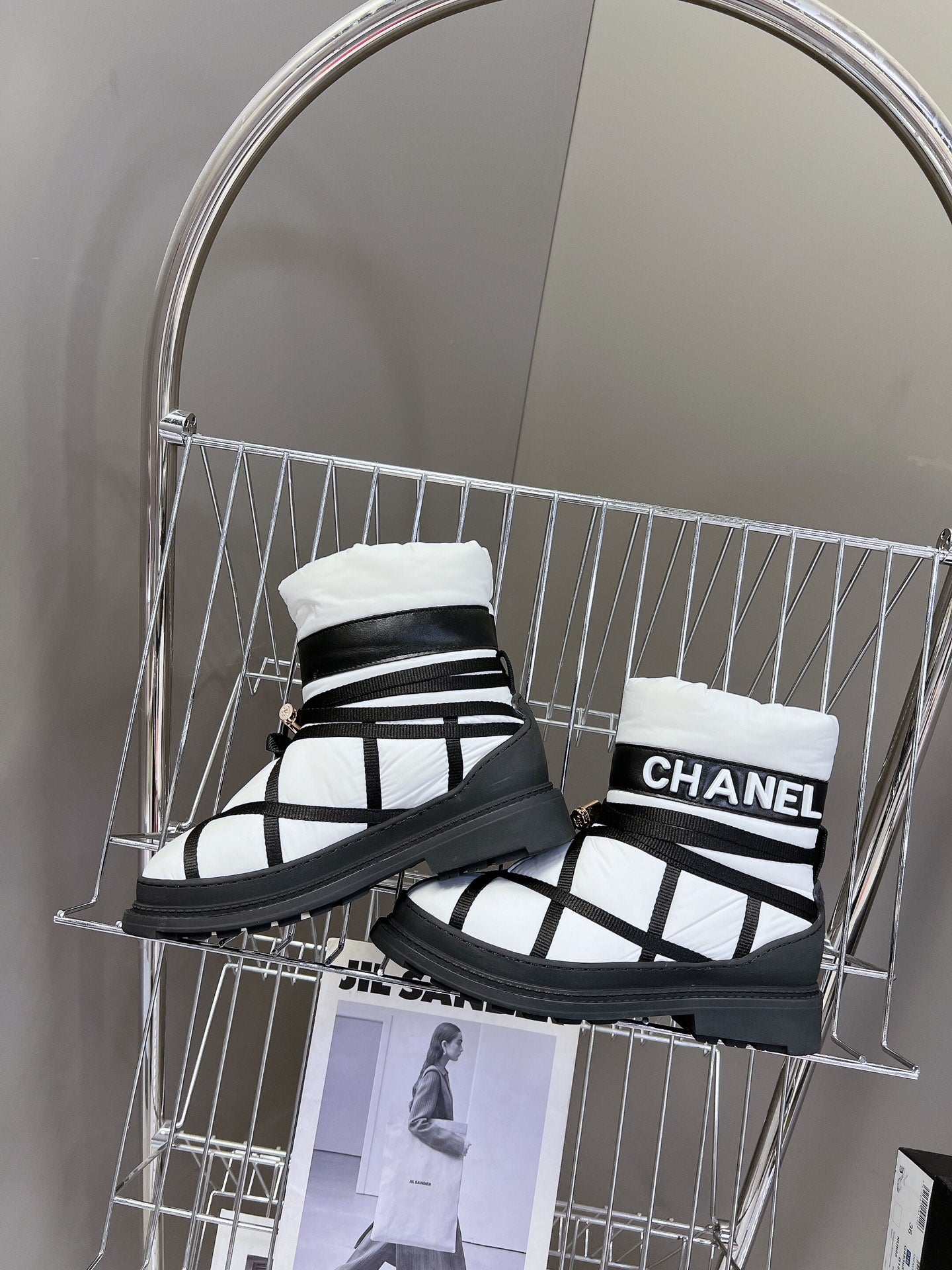 Chanel Winter Elegance Snow Boots