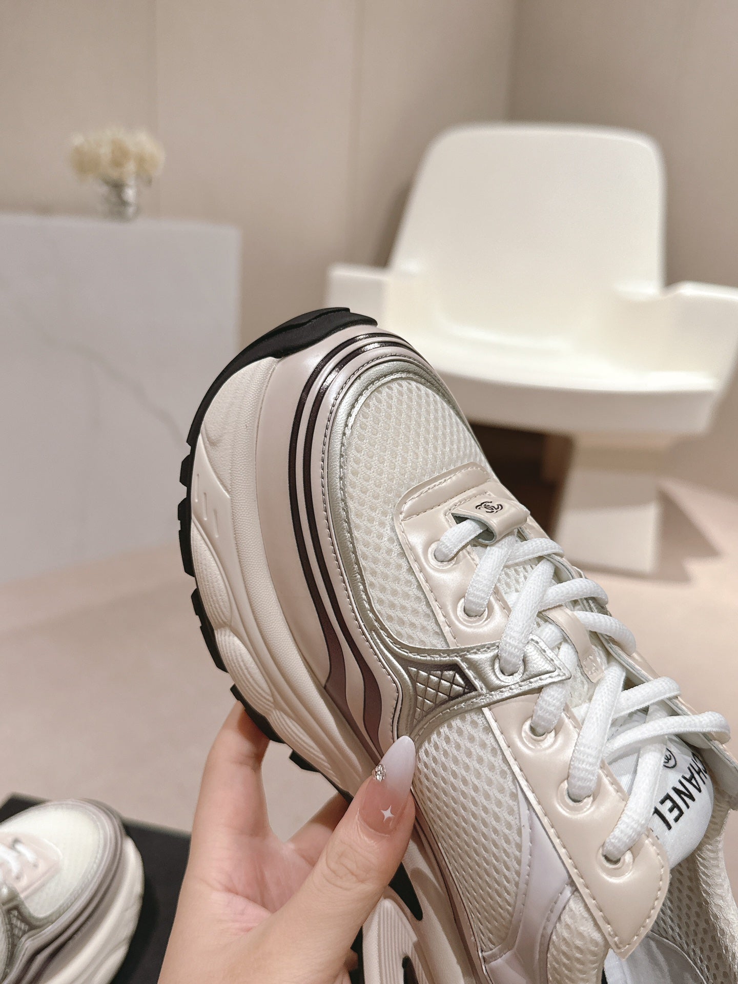 Chanel Women's Fabric Trainers