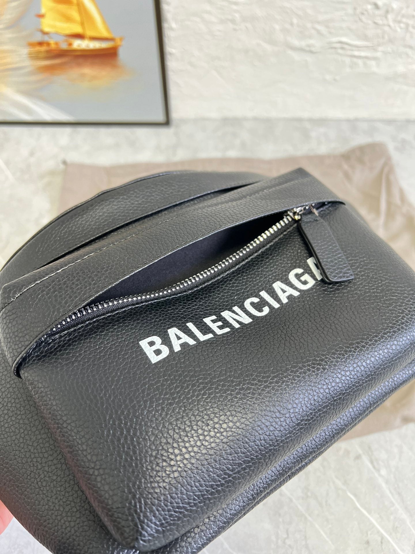 Balenciaga Timeless Leather Shoulder Bag