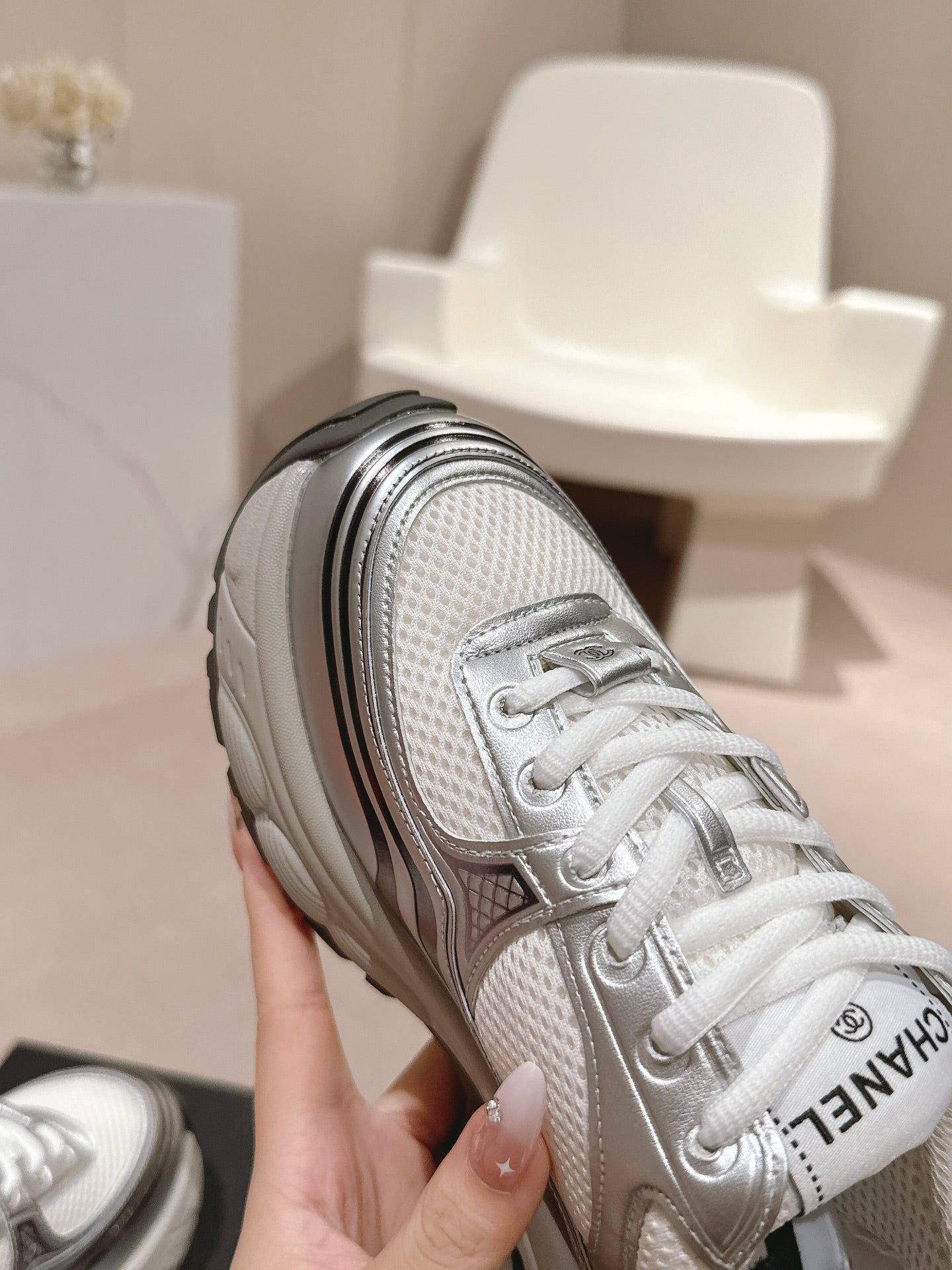 Chanel Women's Fabric Trainers