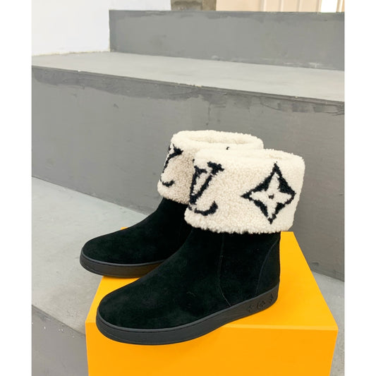 Louis Vuitton Mouton Luxe Ankle Boots