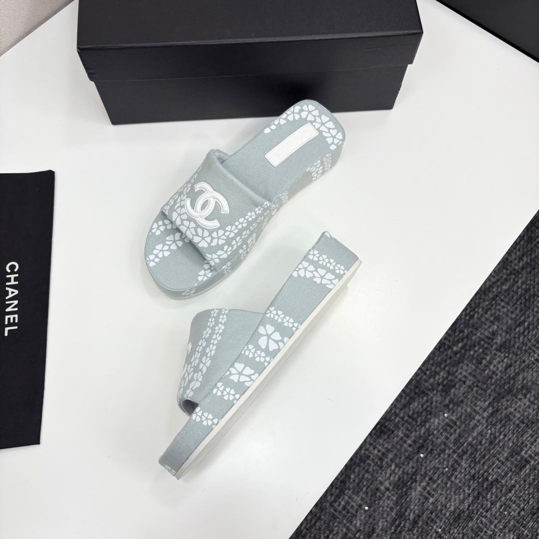 Chanel Timeless Elegance Thong Sandals