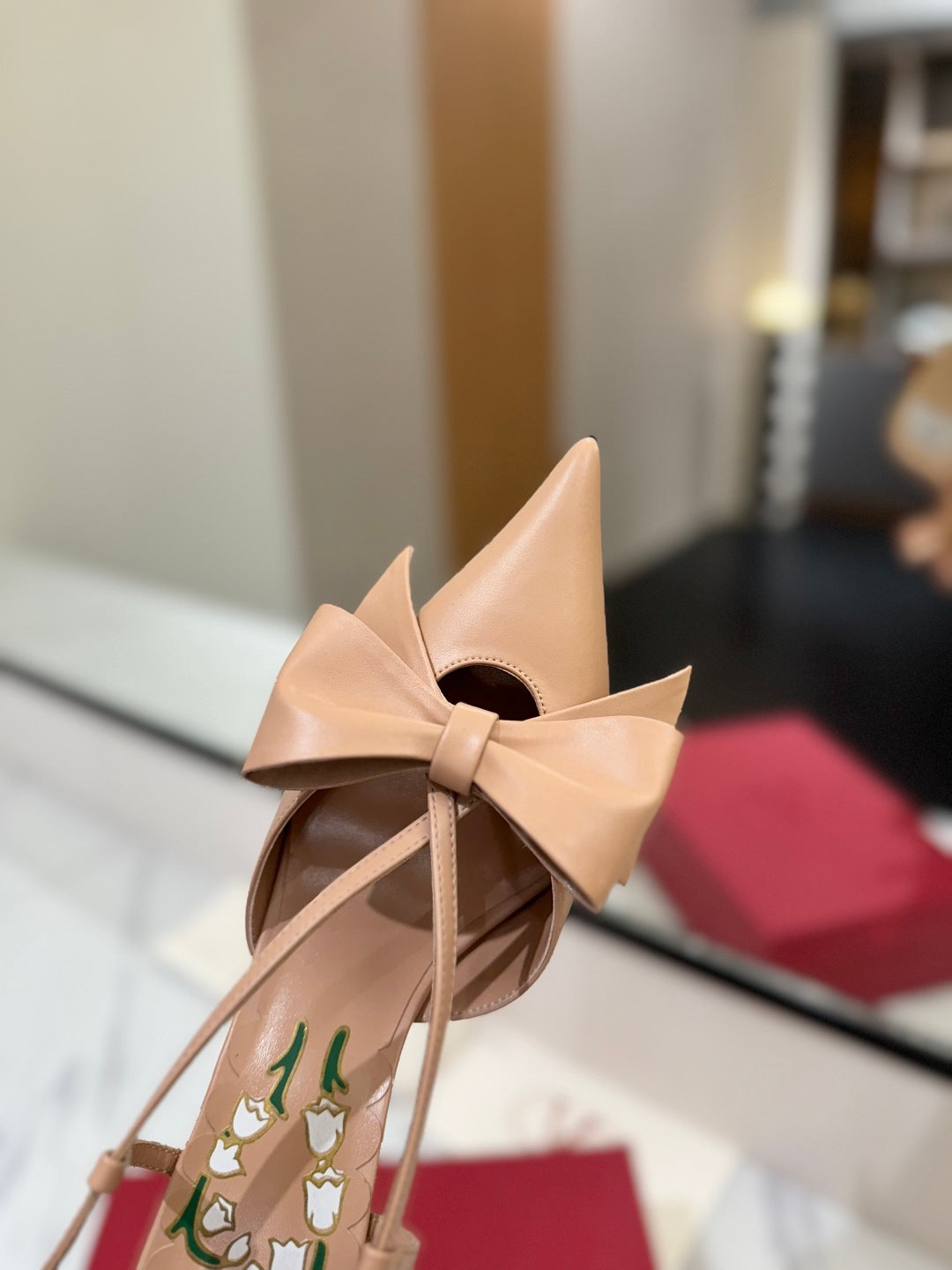 Valentino Cherryfic Elegance Slingback Heels