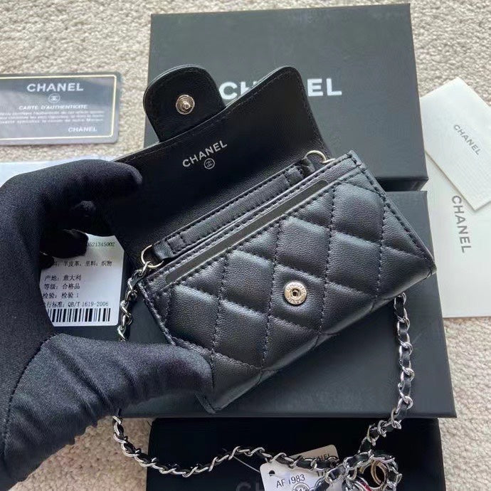 Chanel Timeless Chain Wallet