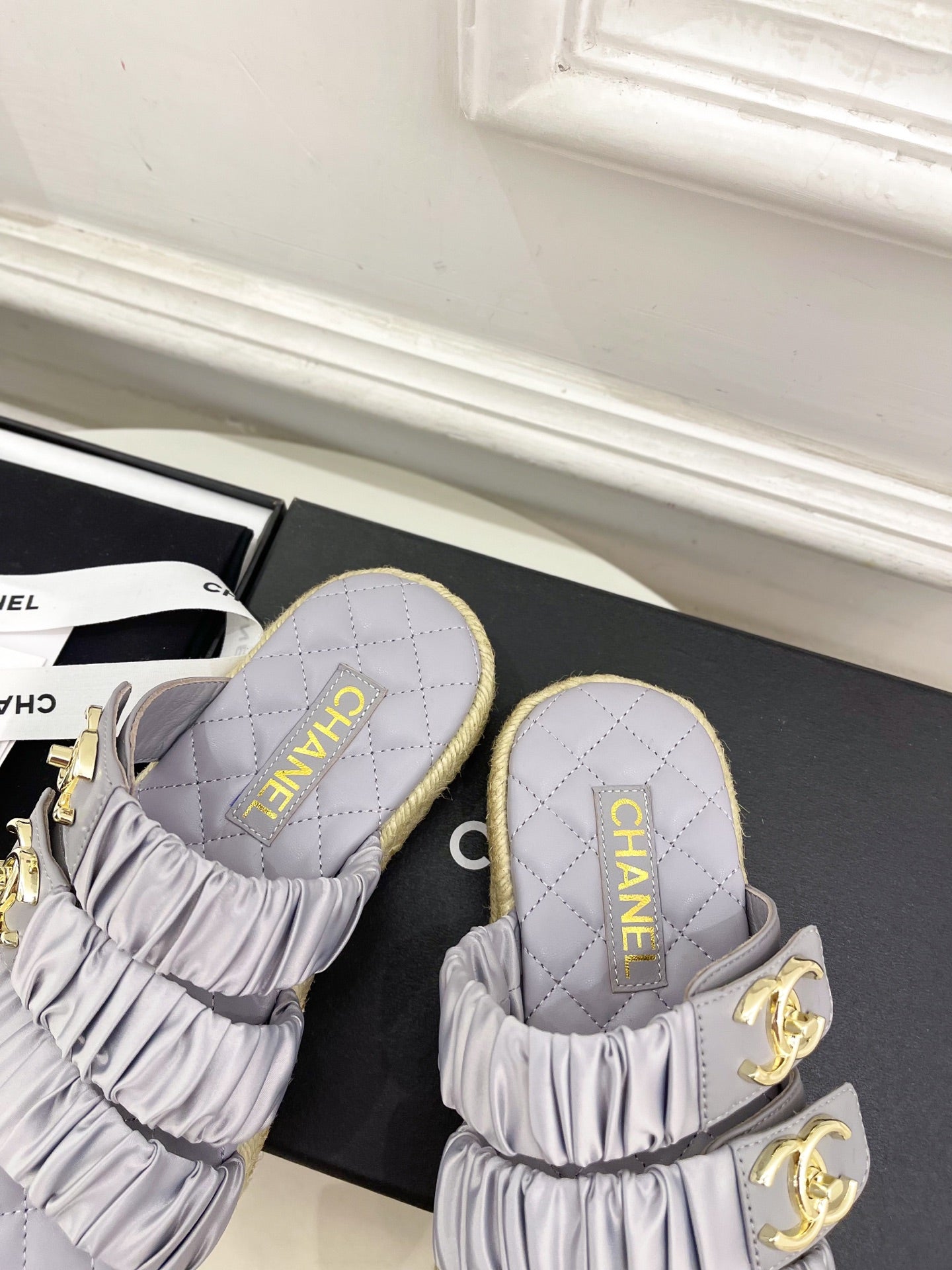 Chanel Elegant Open Toe Sandals