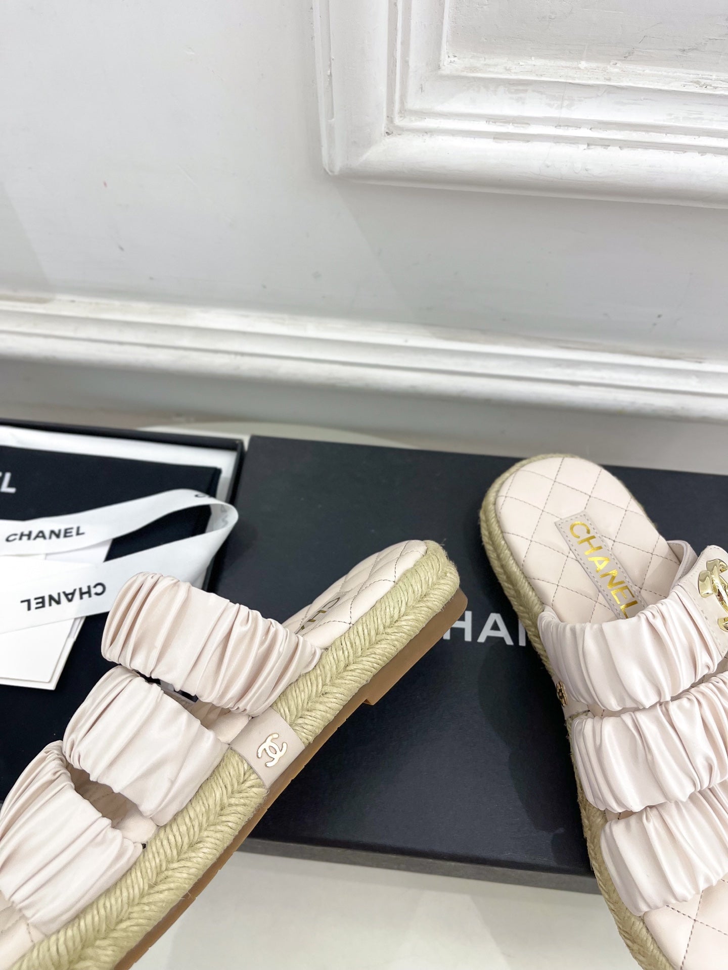 Chanel Elegant Open Toe Sandals