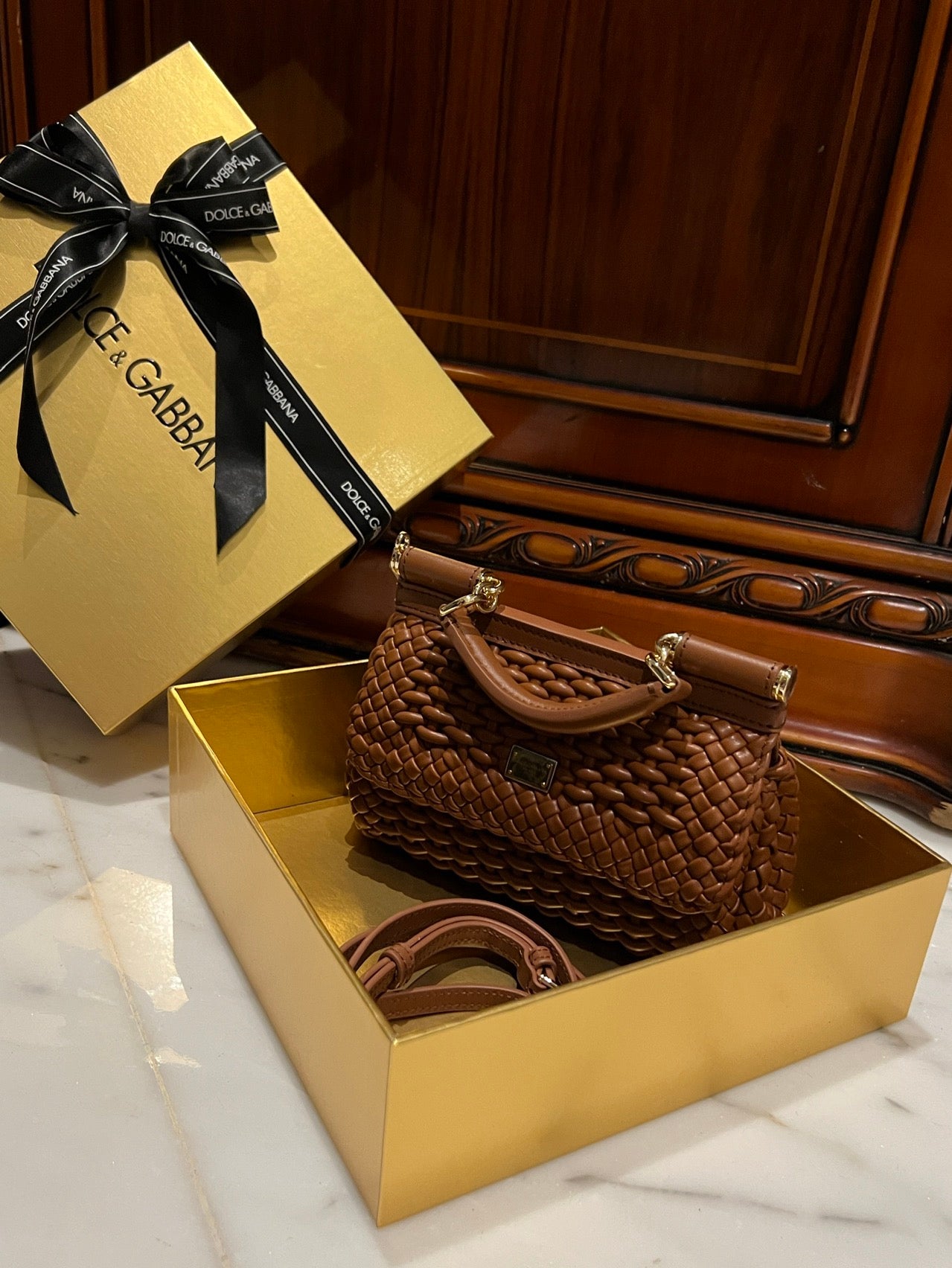 Dolce & Gabbana Dolce & Gabbana Micro Sicily 62 Tote Bag | Red | FARFETCH IL