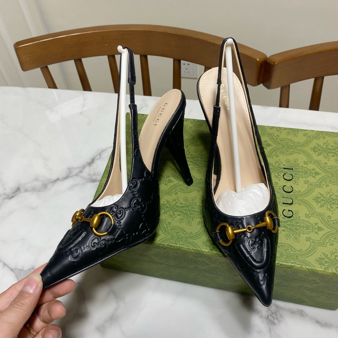 Gucci Women's slingback pump with Horsebit