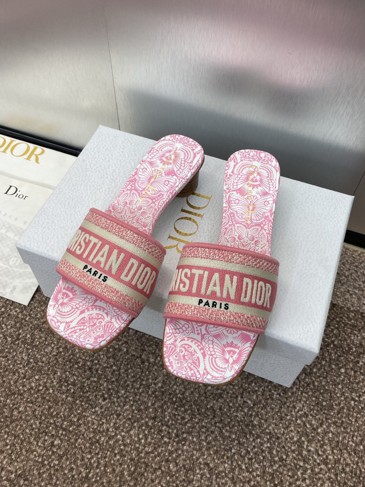 Dior Dway Heeled Slide