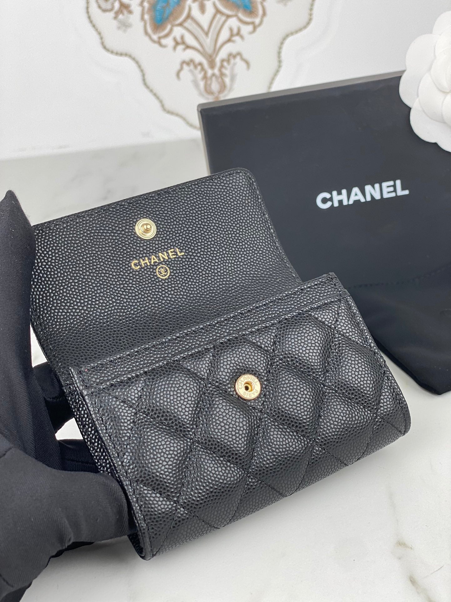 Chanel Timeless Elegance Chain Wallet