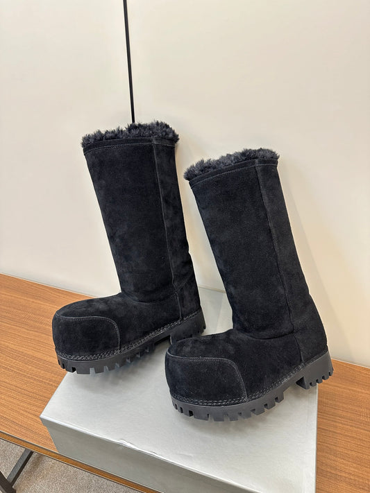 Balenciaga Arctic Elegance Suede Boots