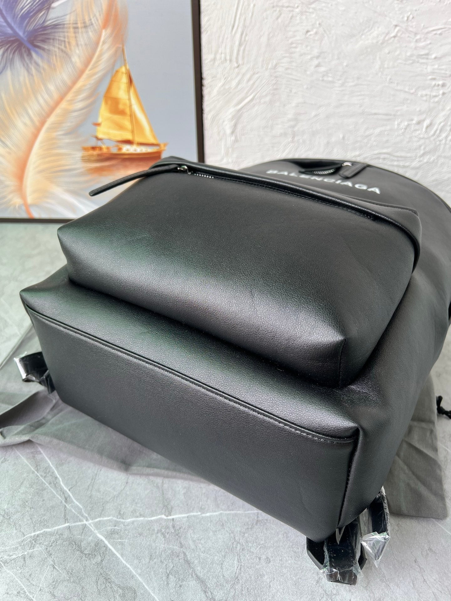 Balenciaga Timeless Nylon Wheel Backpack