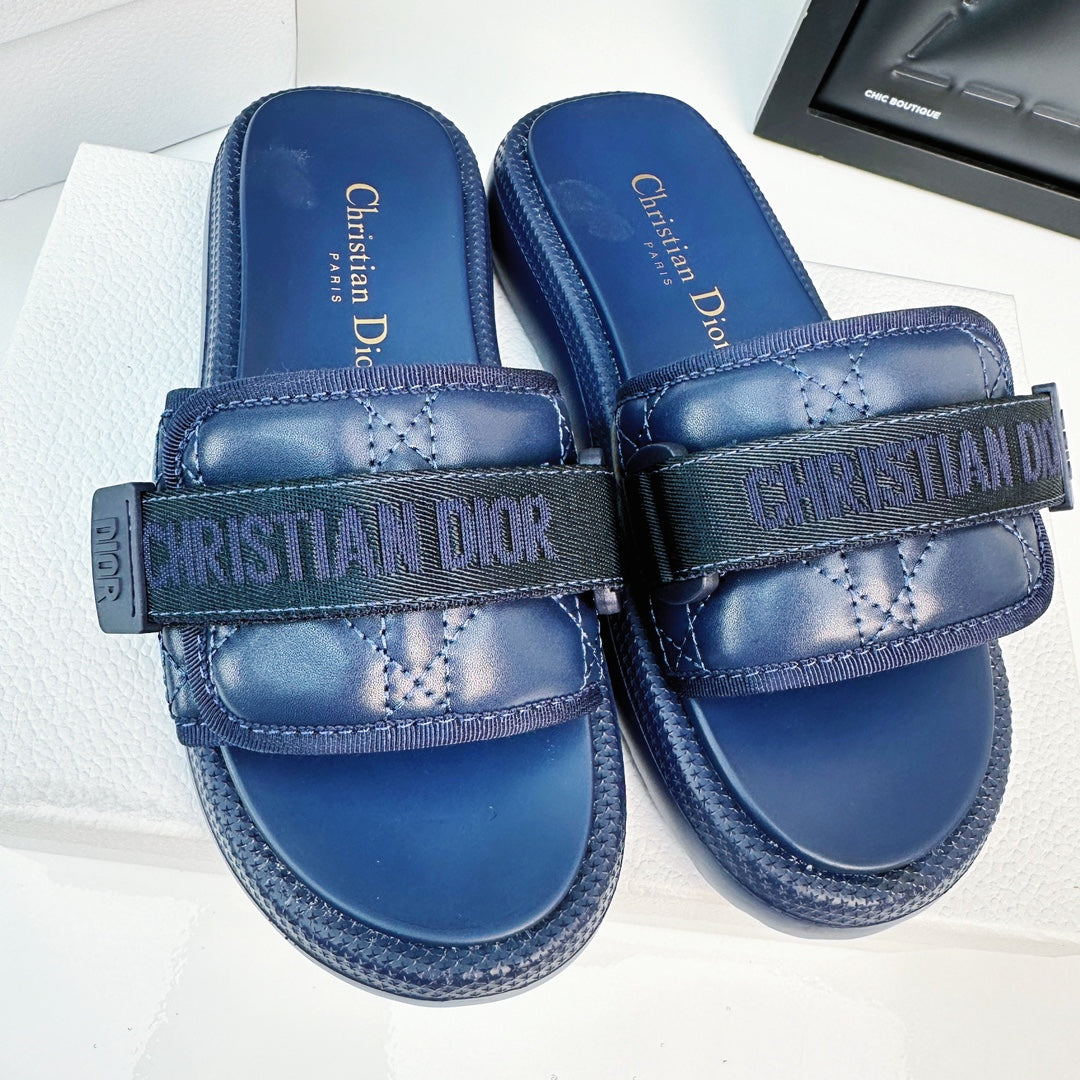 Dior Elegant Lambskin Sandal