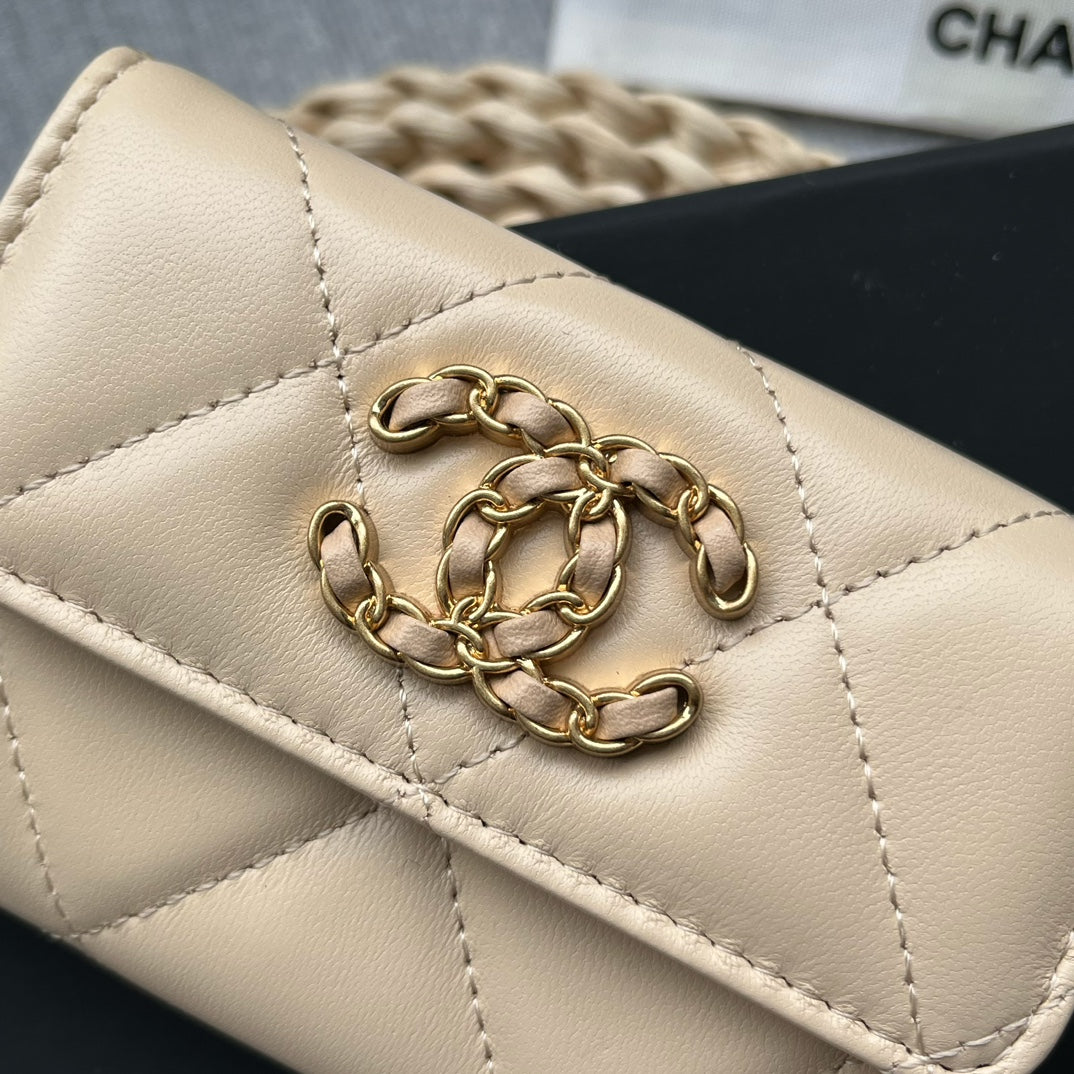 Chanel Timeless Elegance Folding Wallet