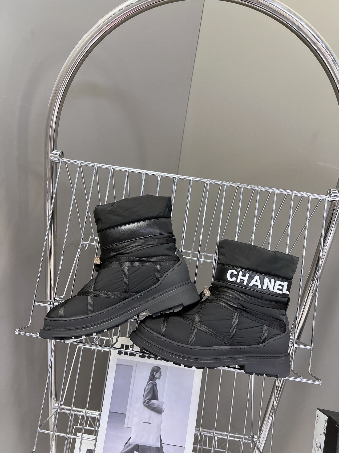 Chanel Winter Elegance Snow Boots