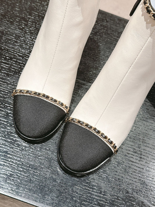 Chanel Elegant Quilted Mary Jane Heels