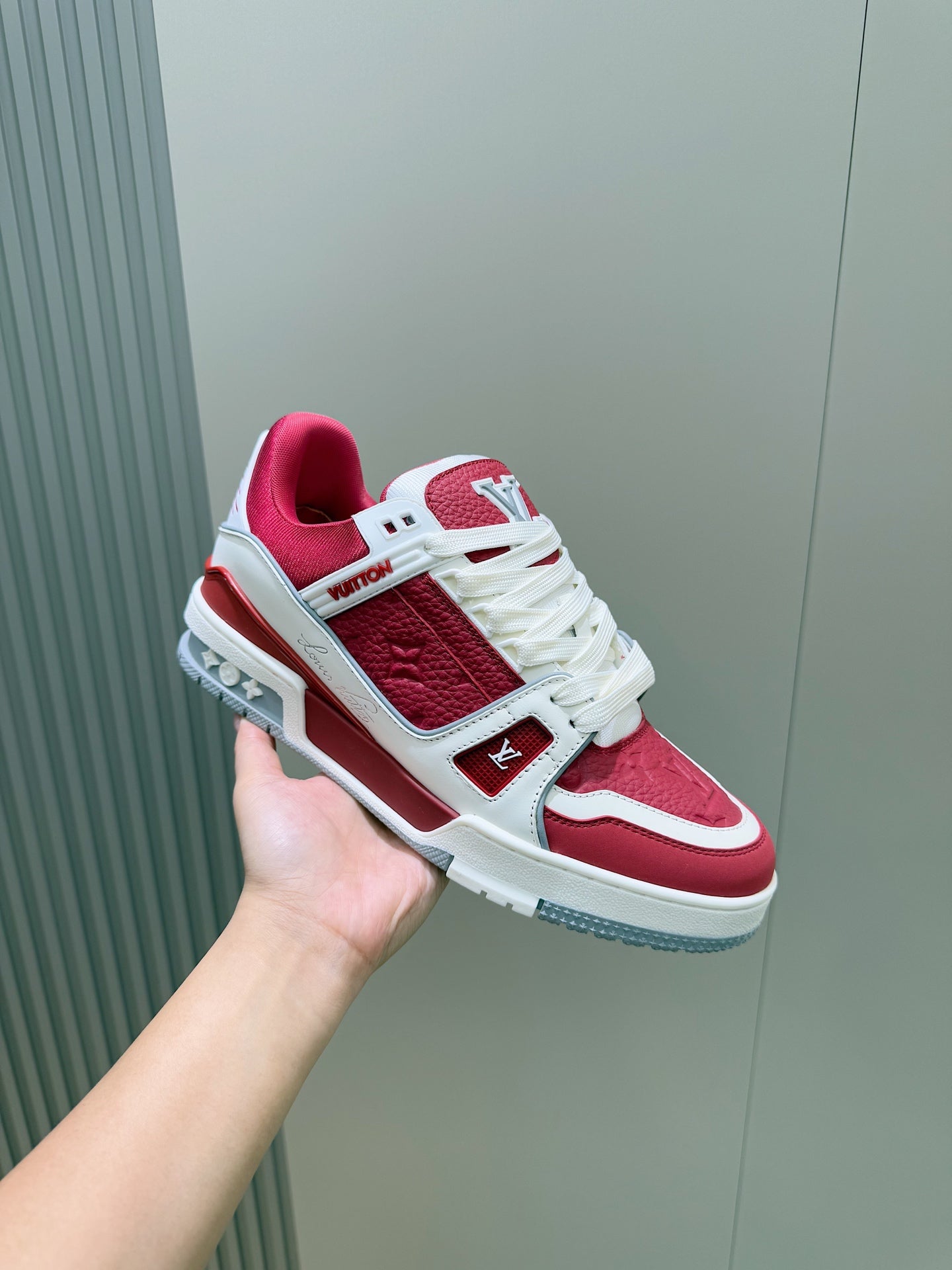 Louis Vuitton Scarlet Elegance Trainers