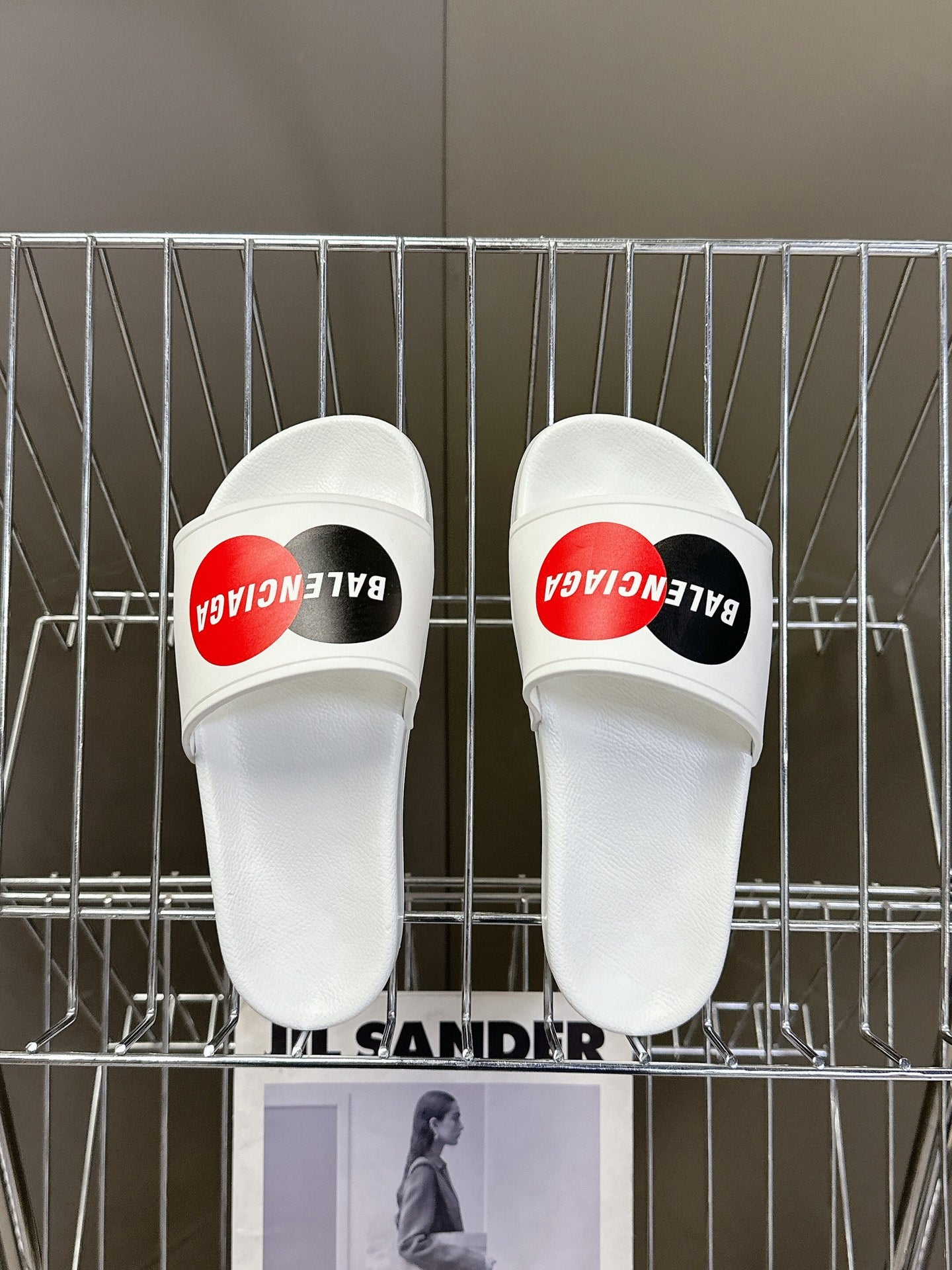 Balenciaga Logo slippers