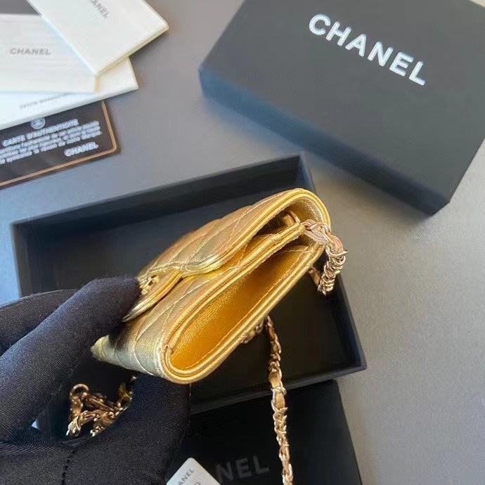 Chanel Timeless Chain Wallet