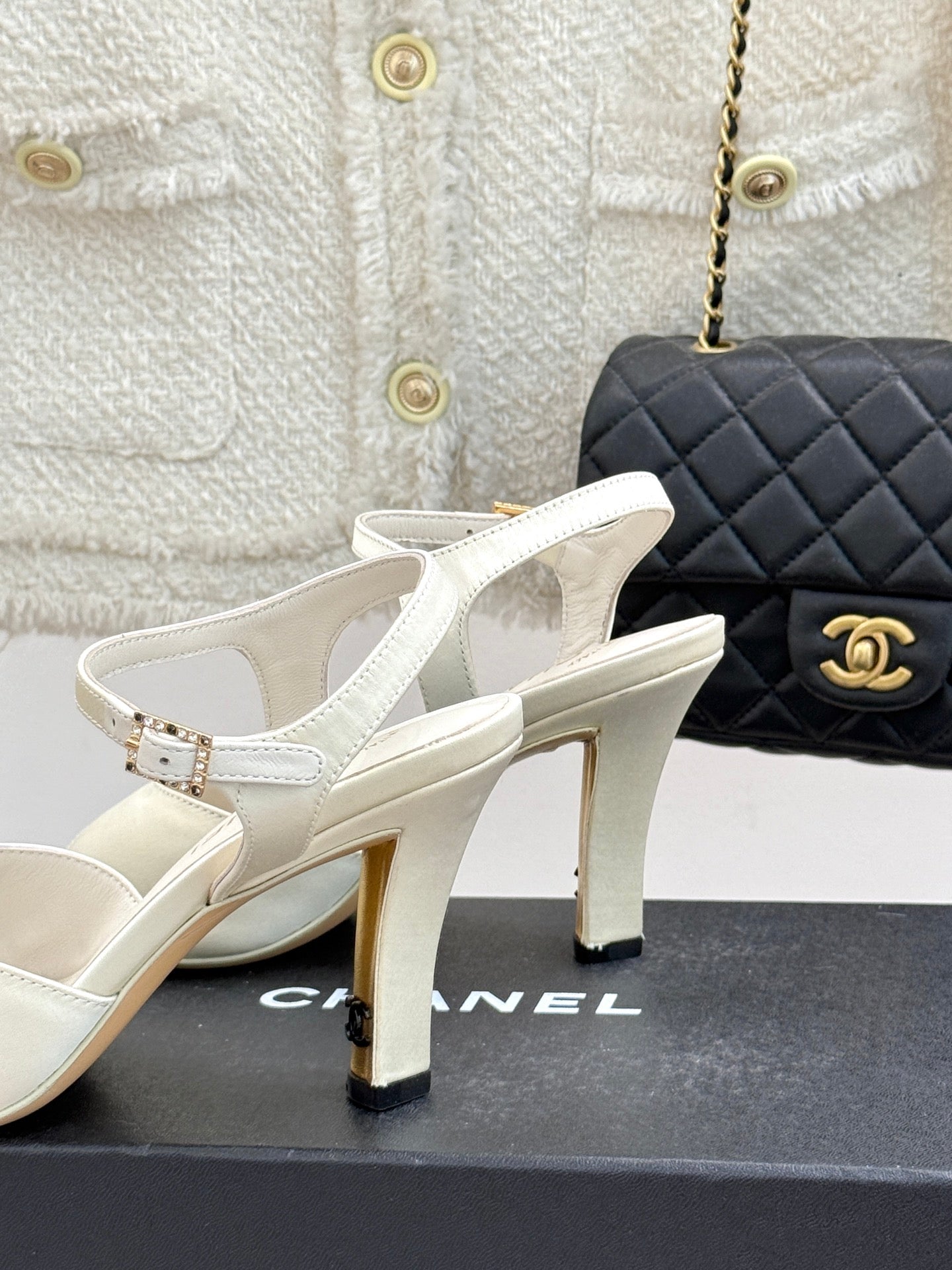 Chanel Timeless Elegance Slingback Sandals