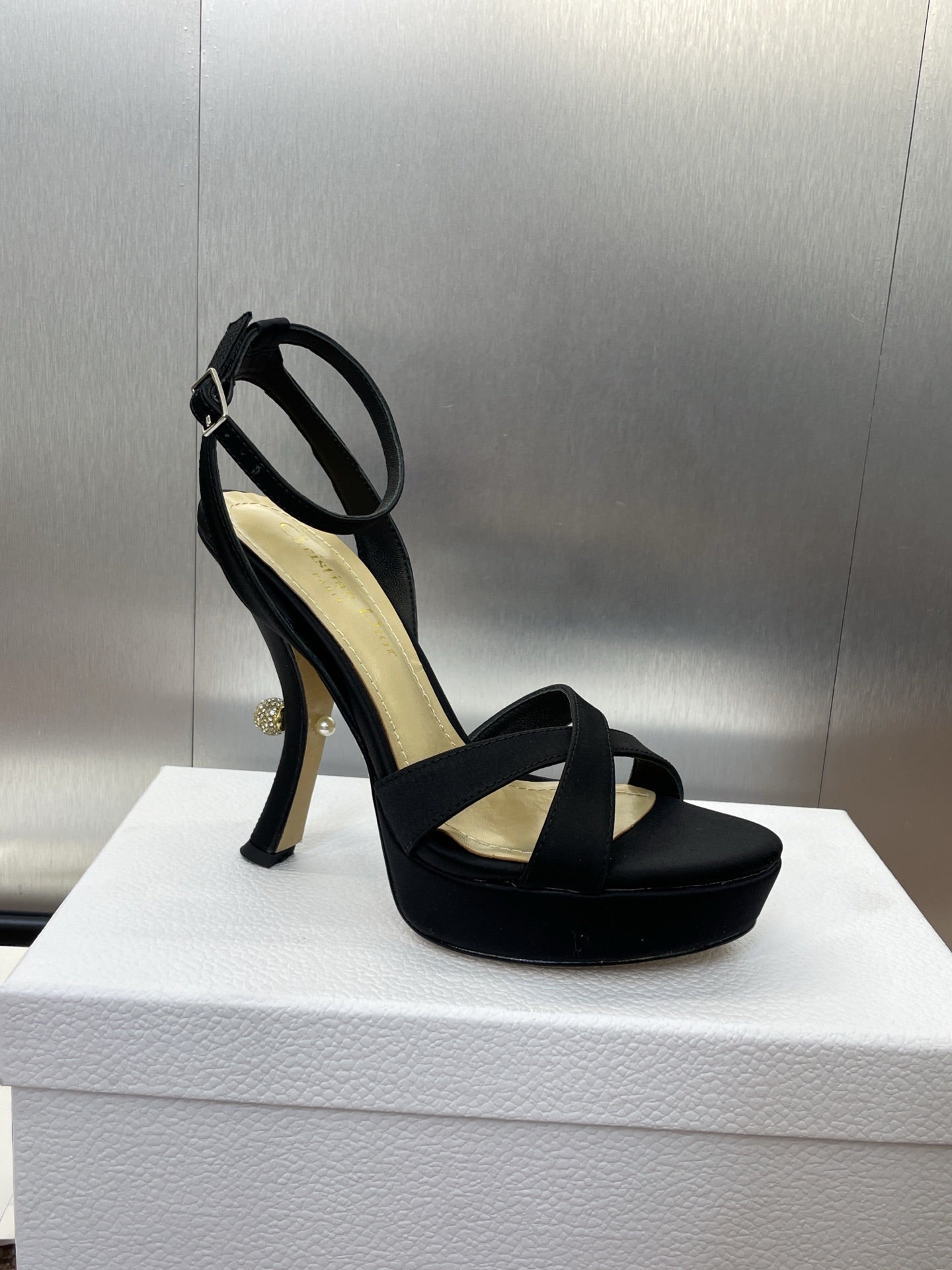 Dior Versace 125mm Medusa Stiletto Sandals | Black | FARFETCH TR