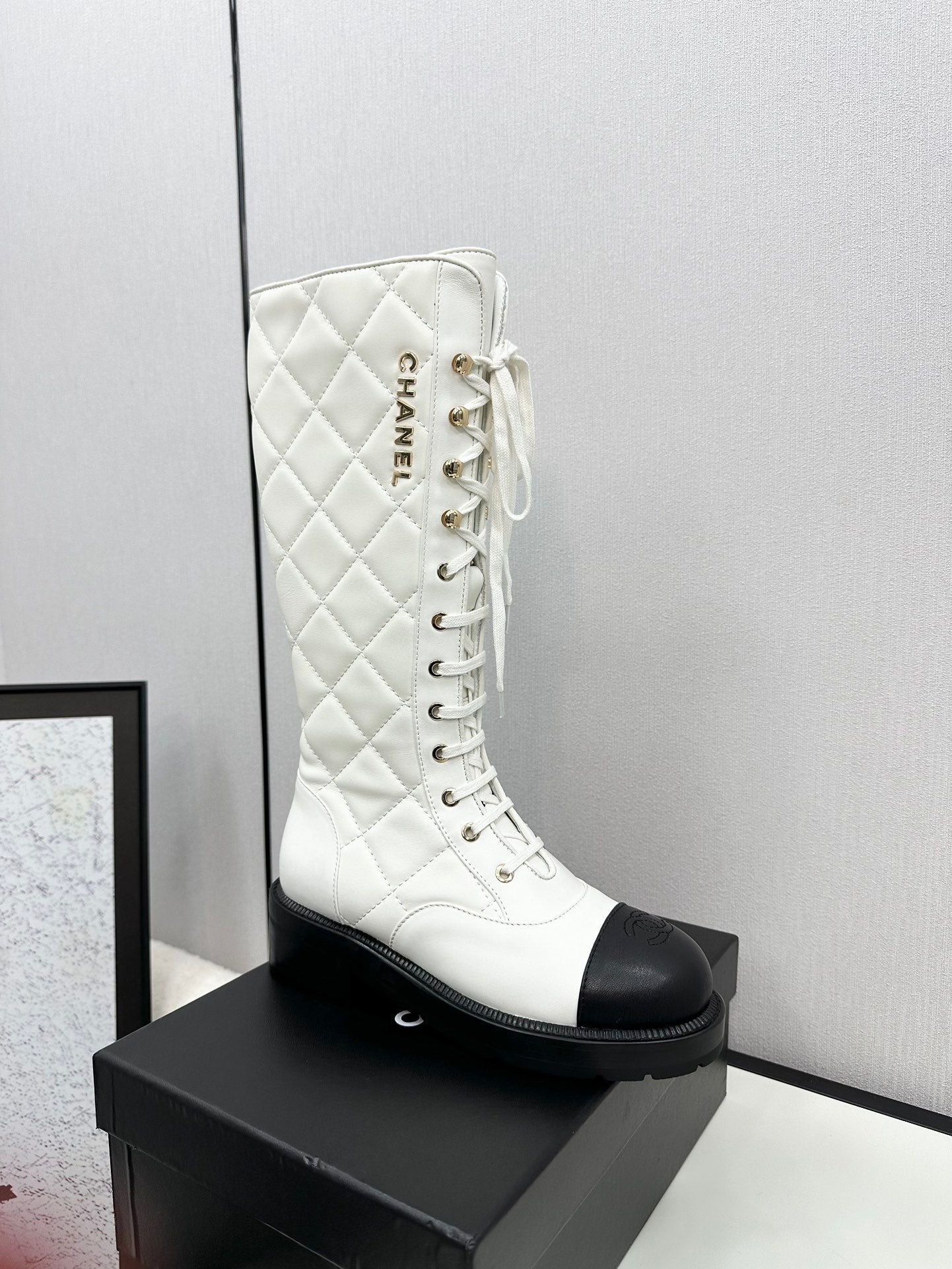 Chanel Winter/Snow Boots with Reversible Spikes