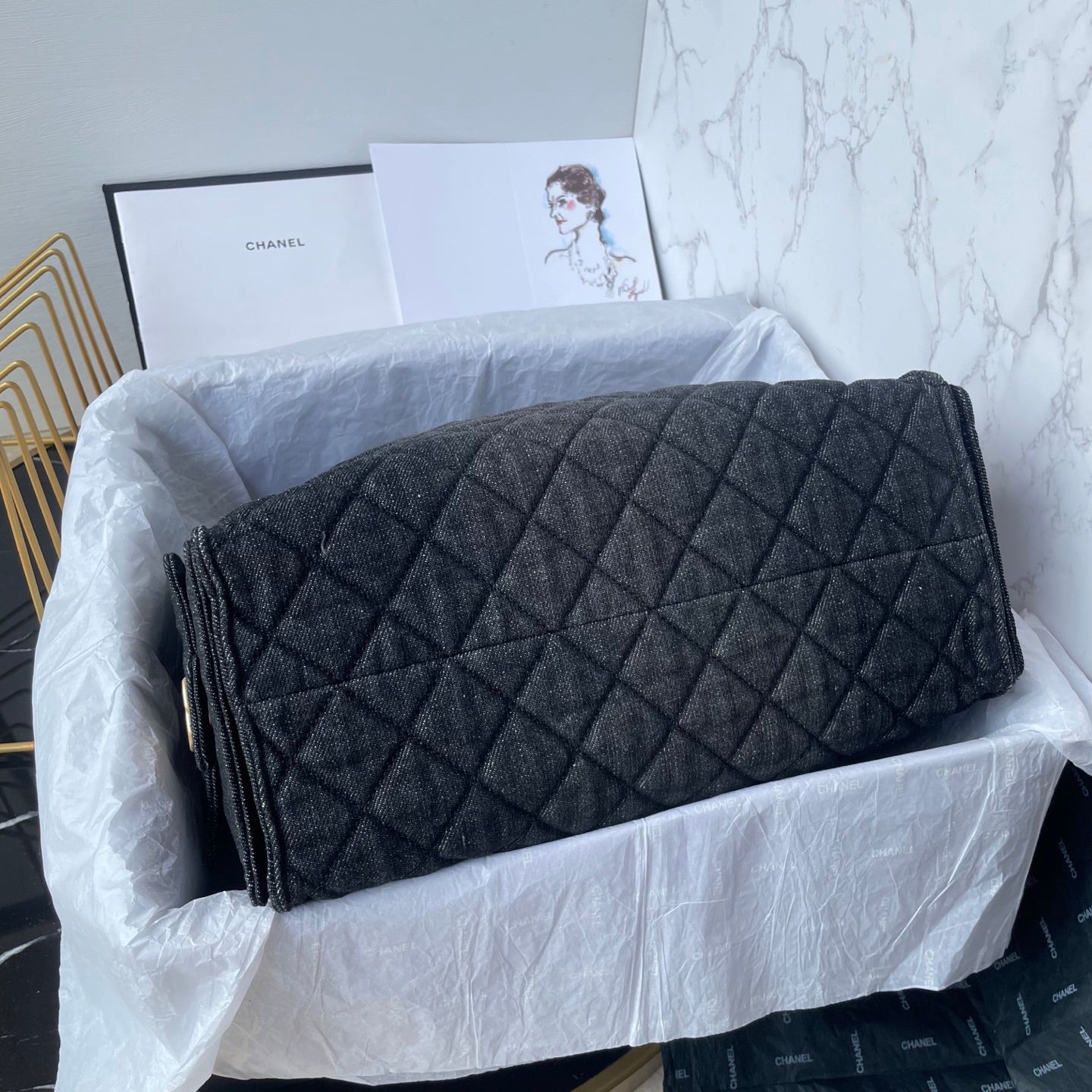 Chanel Quilted Elegance Tote