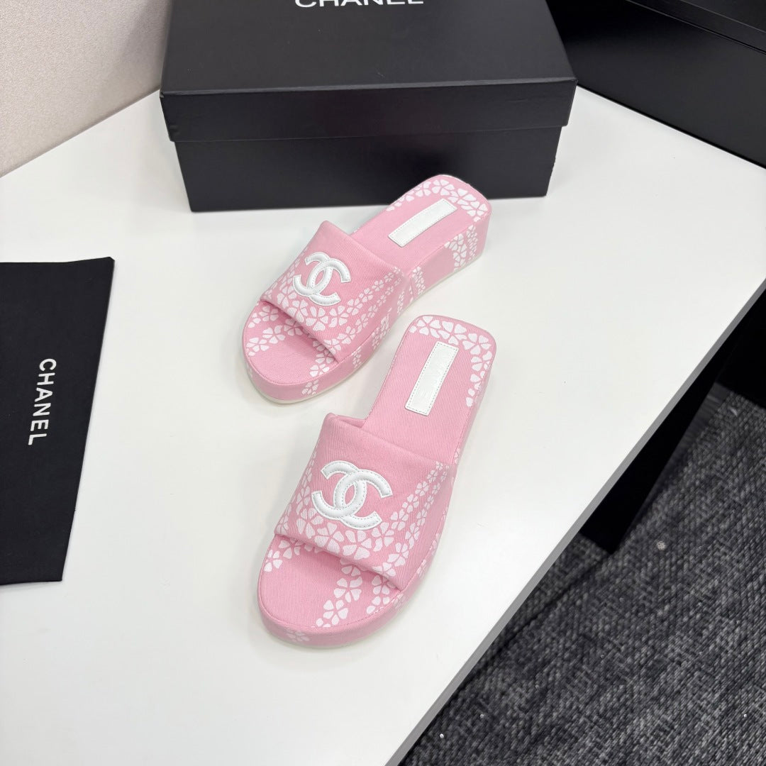 Chanel Timeless Elegance Thong Sandals