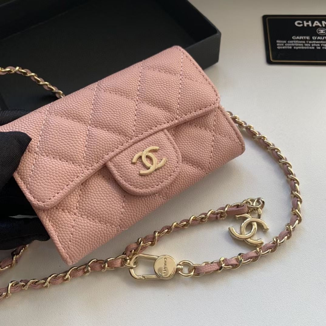 Chanel Timeless Chain Wallet