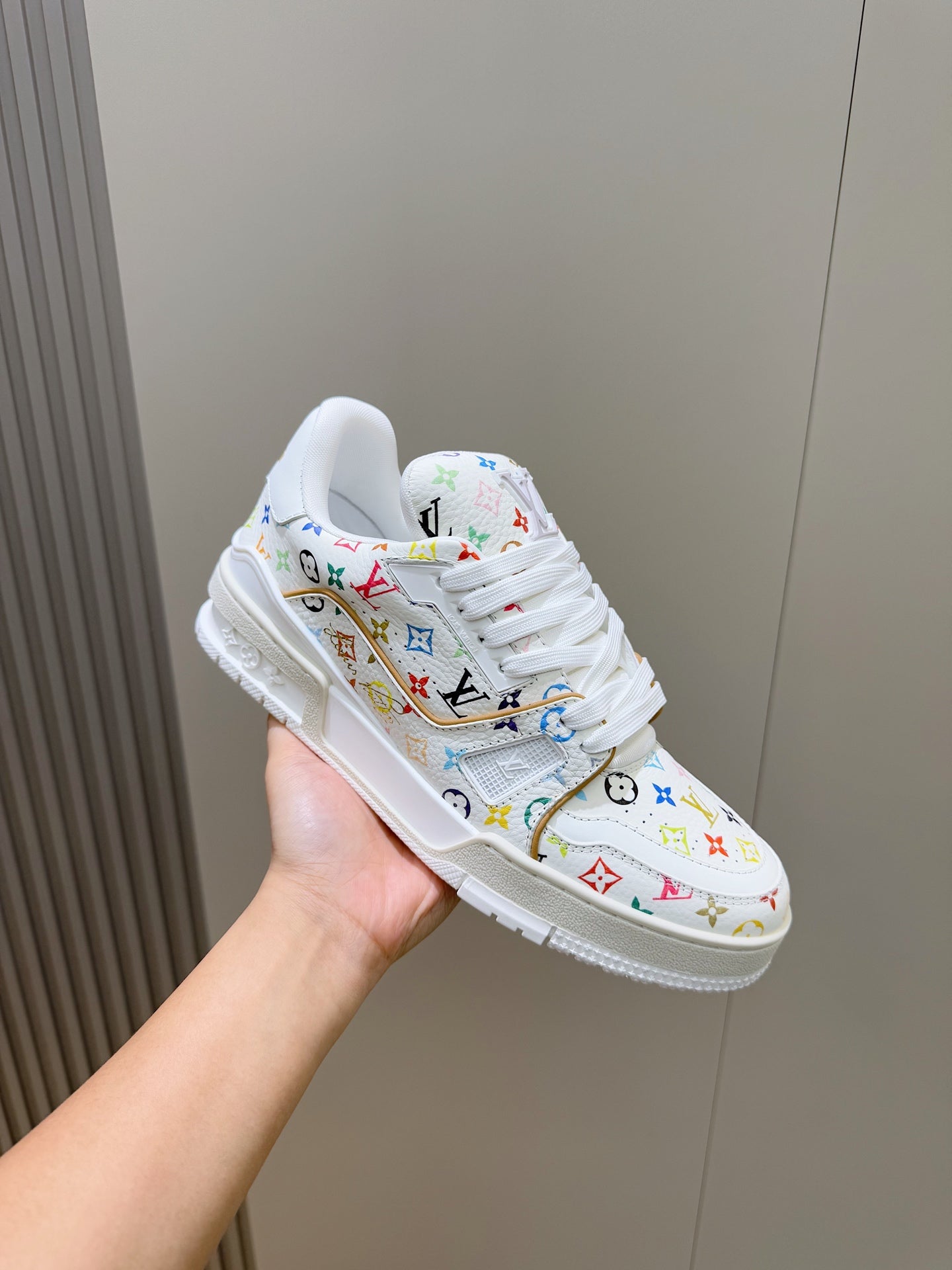 Louis Vuitton Scarlet Elegance Trainers