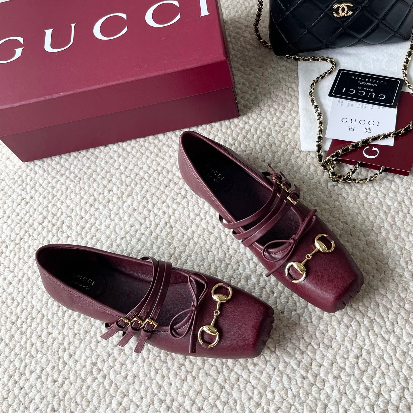 Gucci Women's Horsebit Ballet Flat