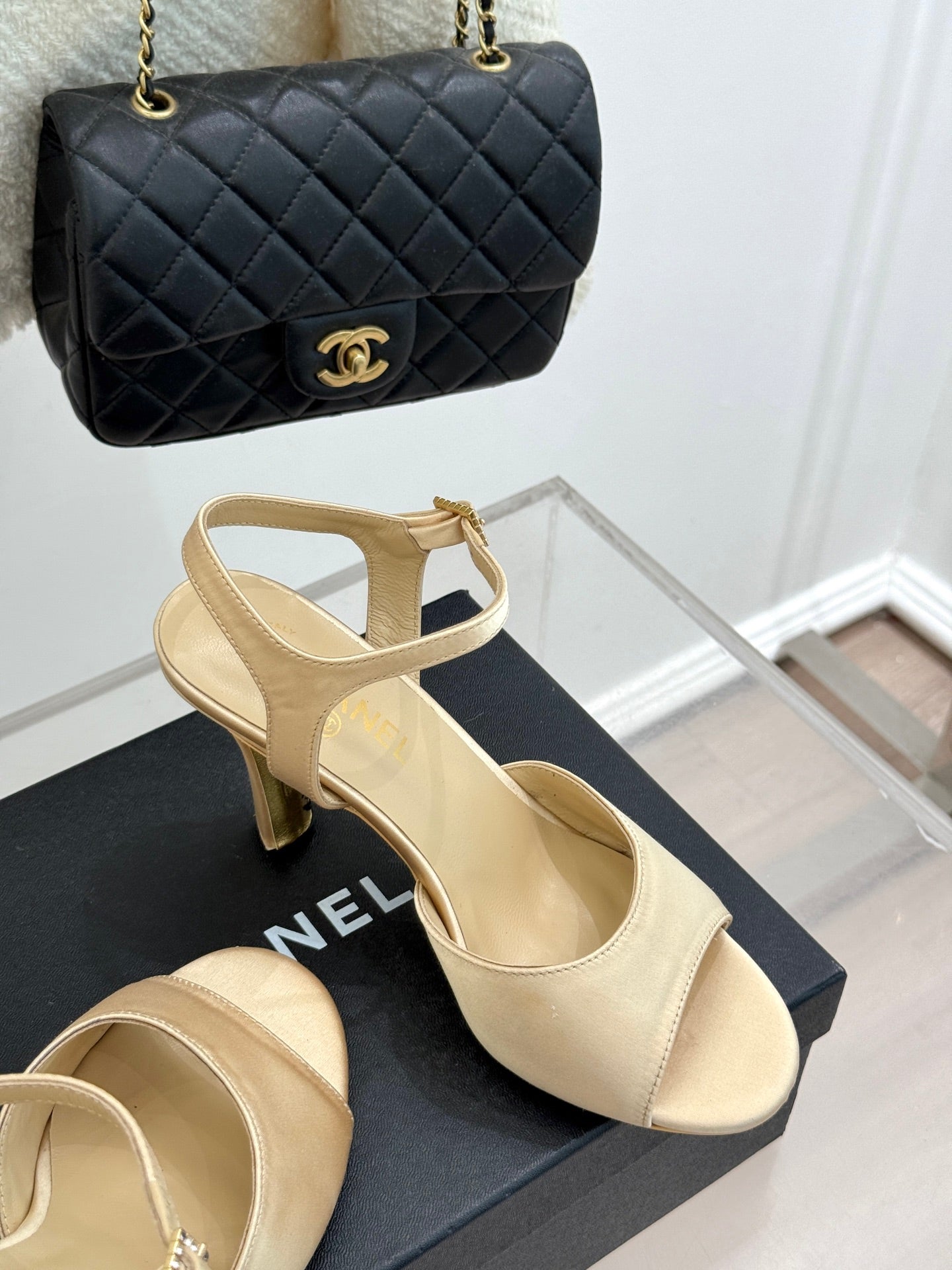 Chanel Timeless Elegance Slingback Sandals