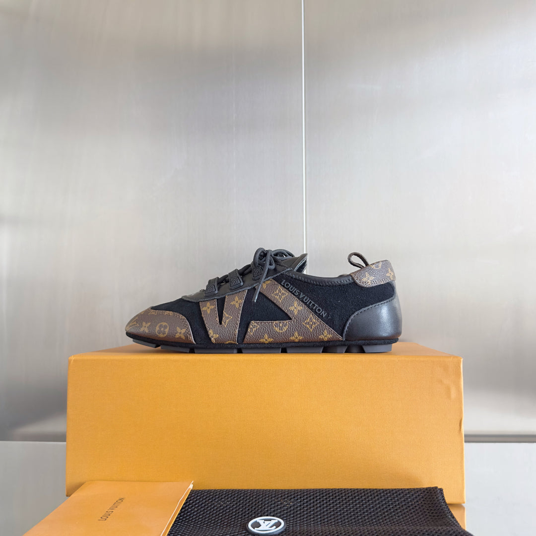 Louis Vuitton Chic Suede Loafers