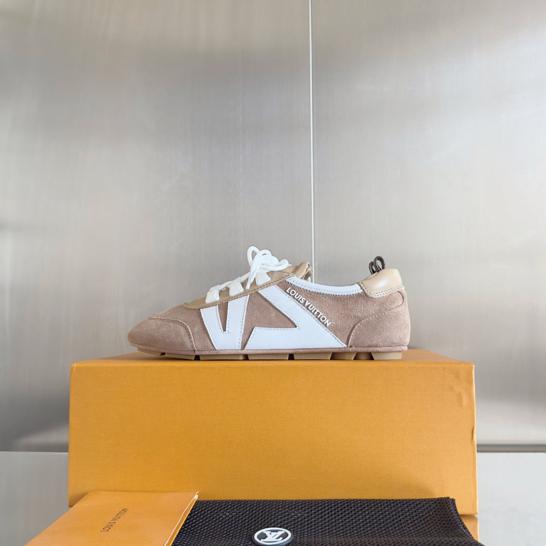 Louis Vuitton Chic Suede Loafers