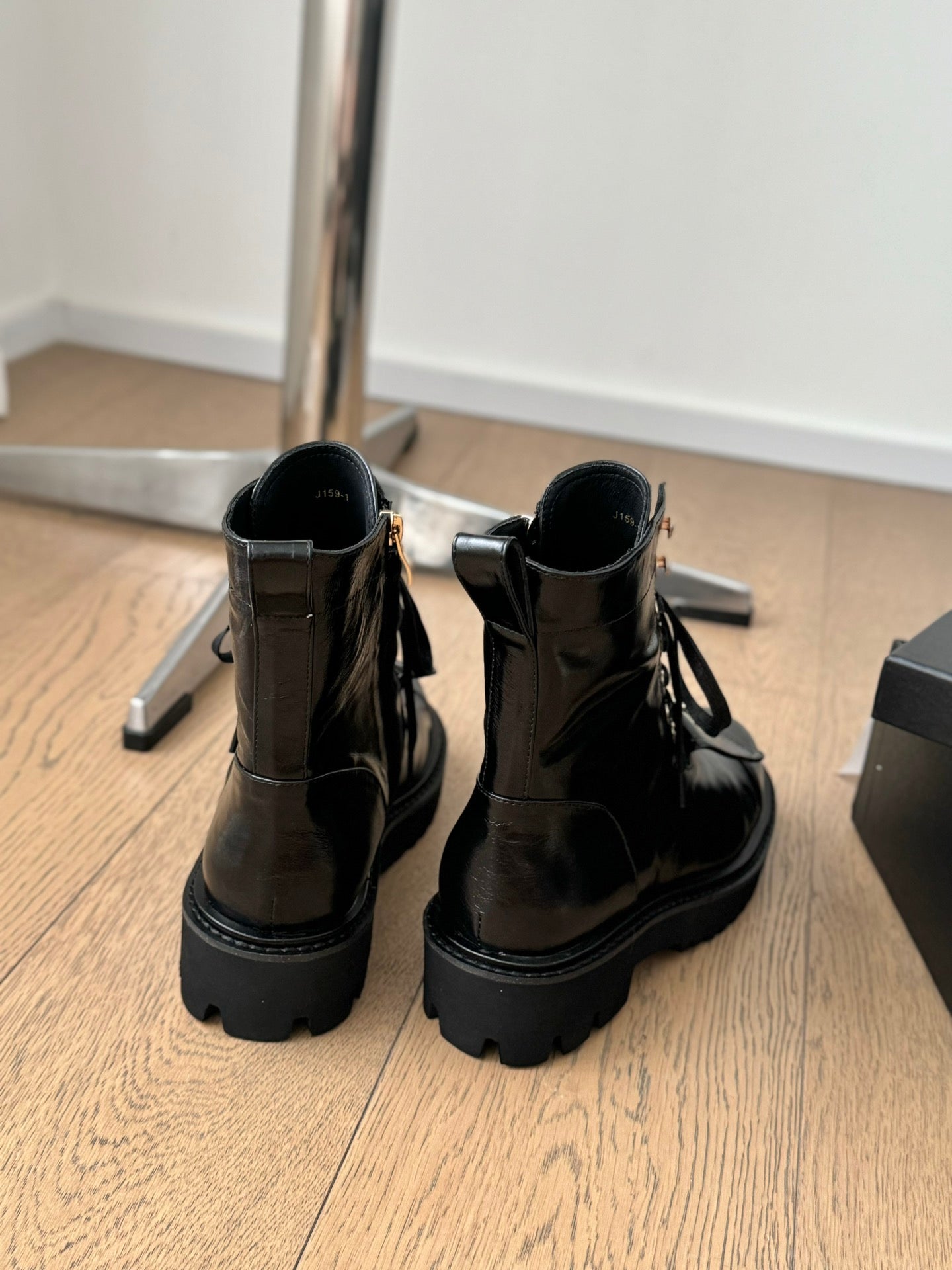 Chanel Tatum Luxe Combat Boots