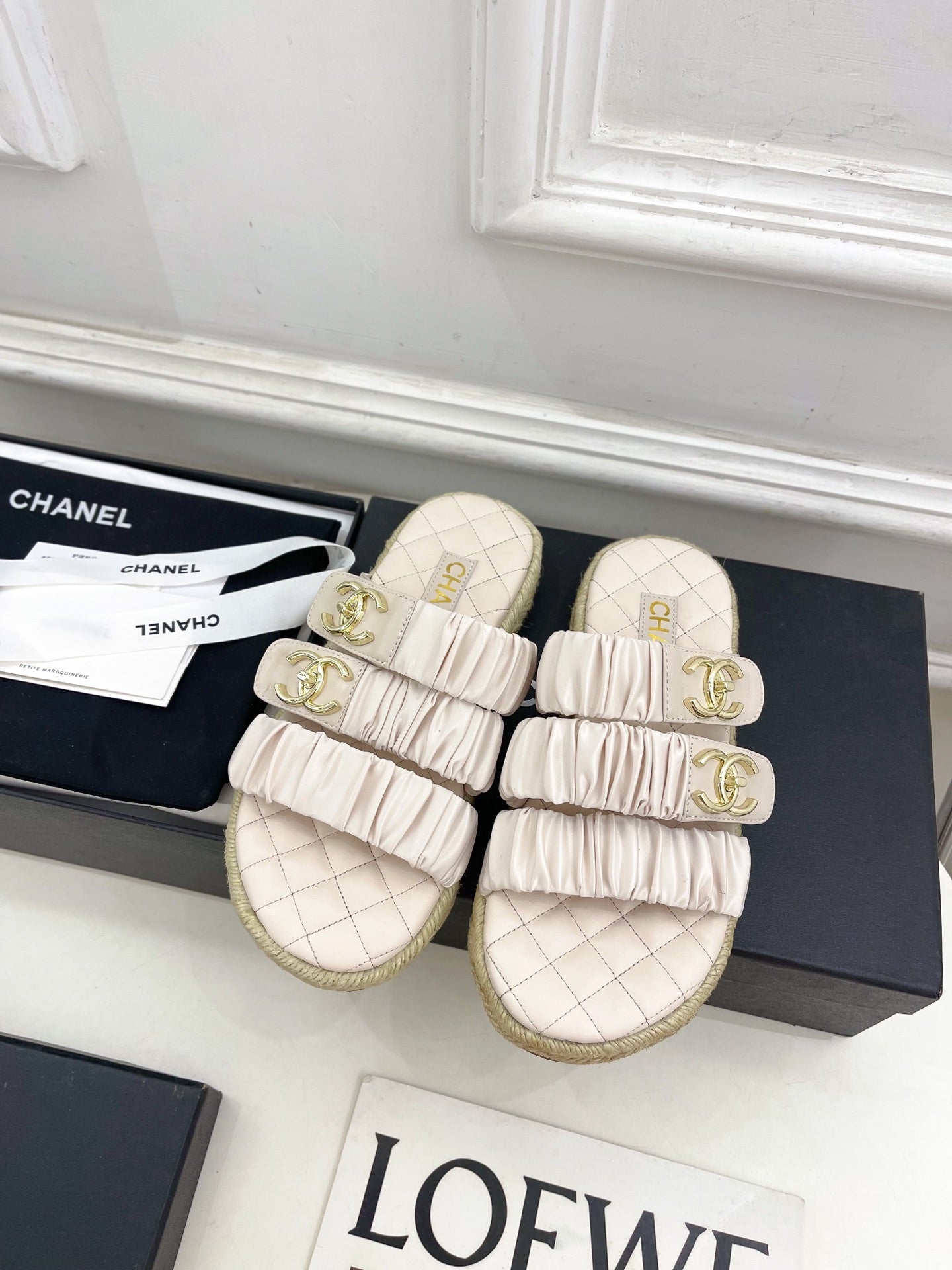 Chanel Elegant Open Toe Sandals
