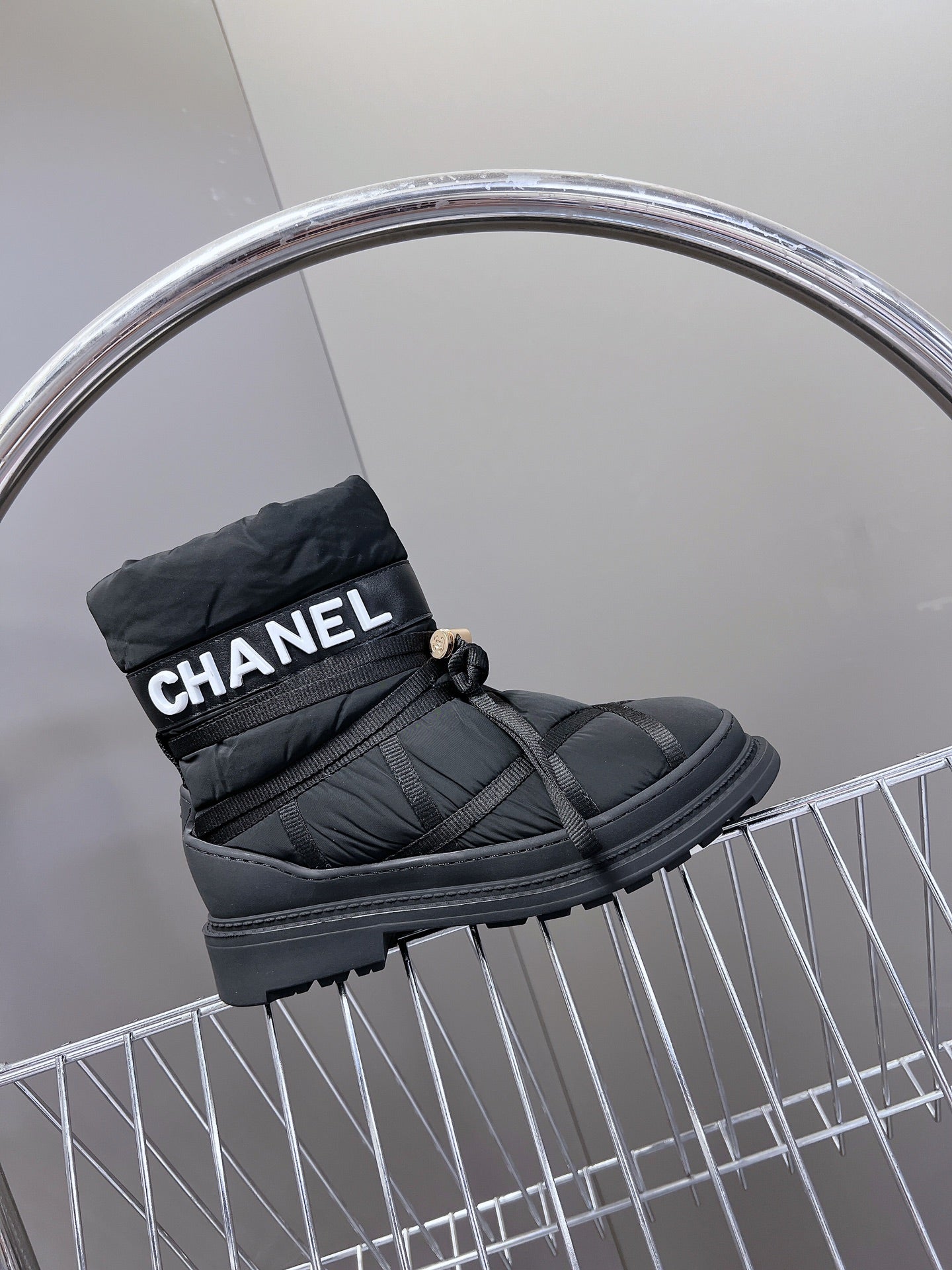 Chanel Winter Elegance Snow Boots
