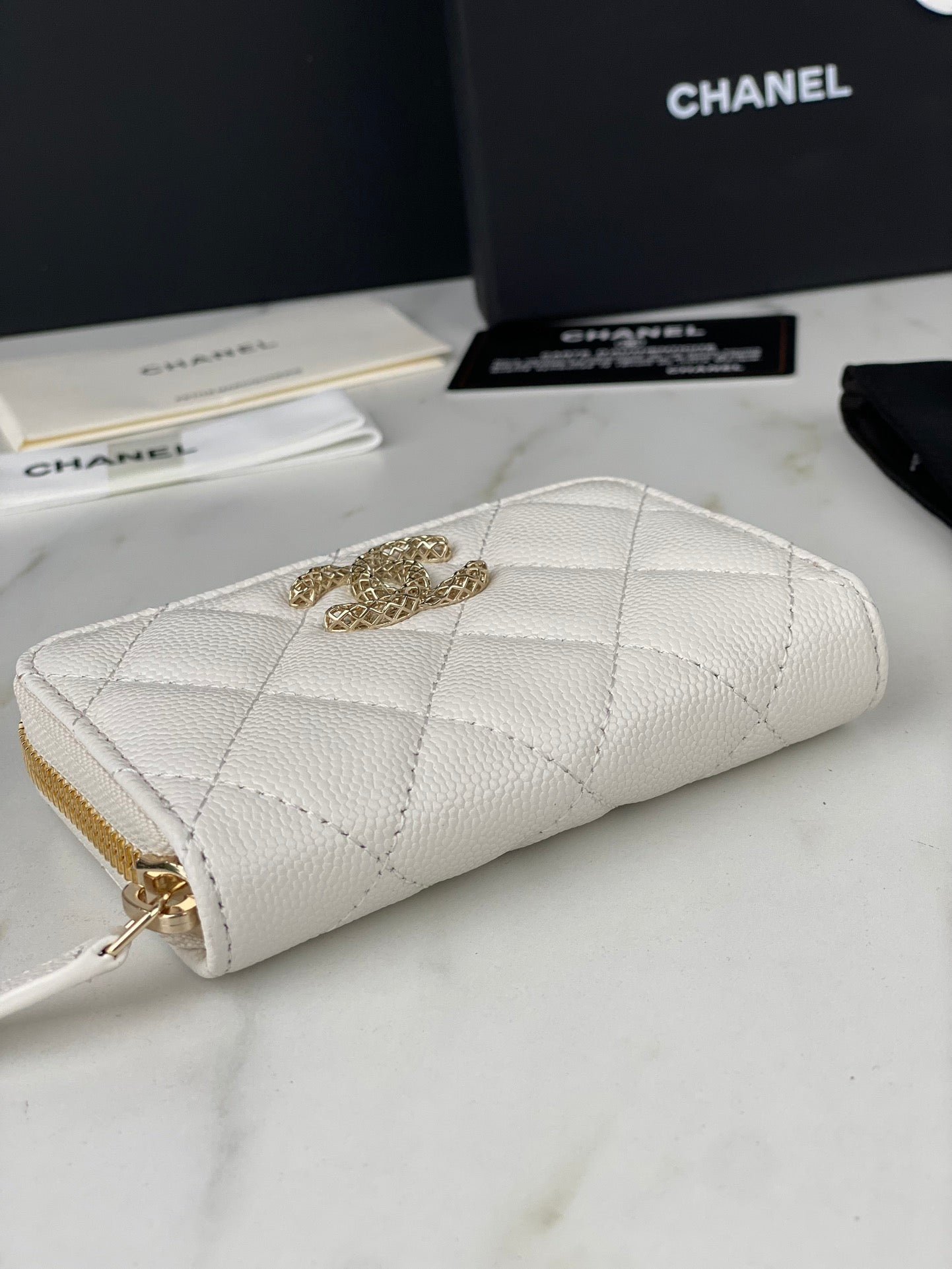 Chanel Caviar Coin Keeper