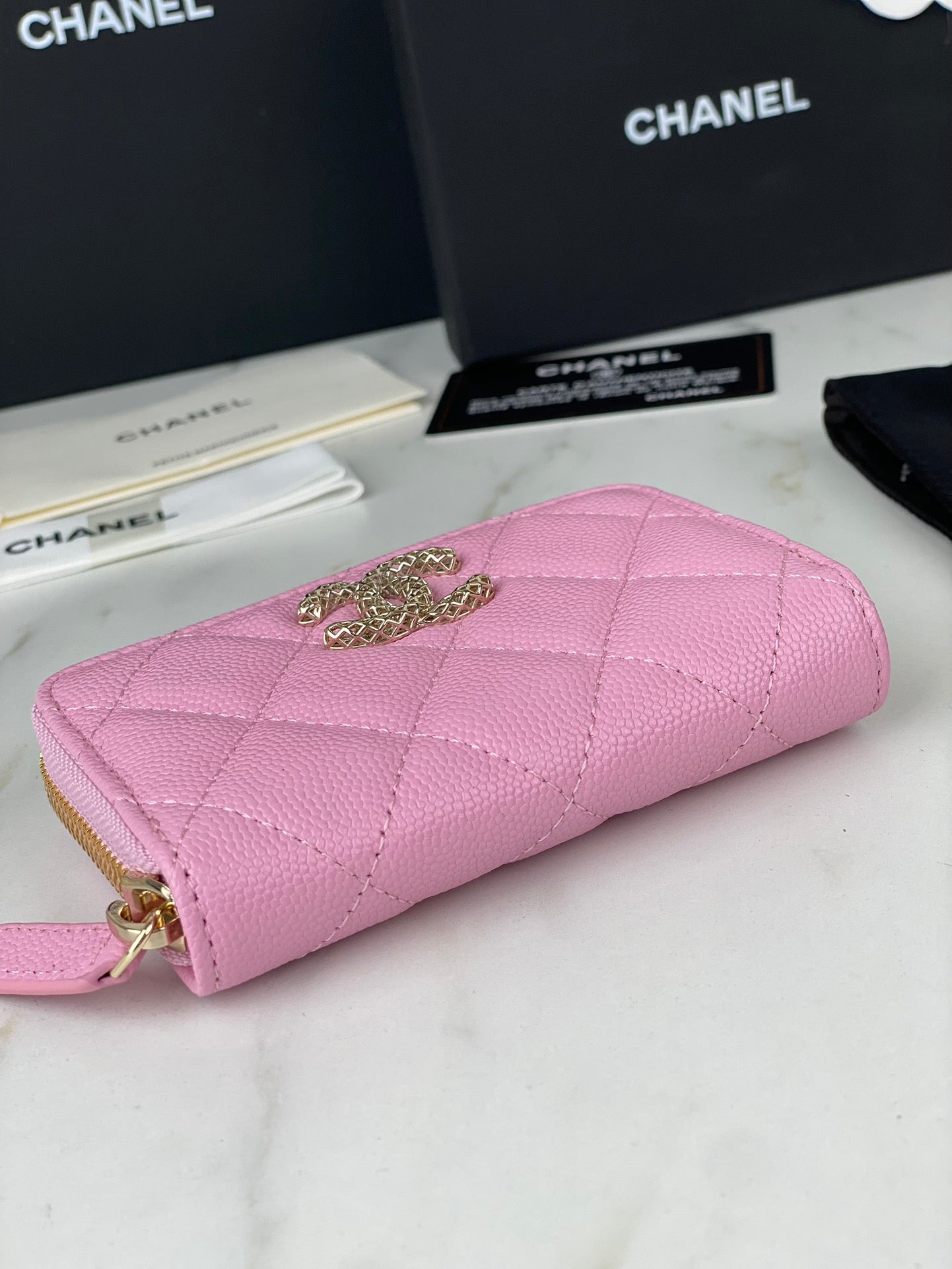 Chanel Caviar Coin Keeper