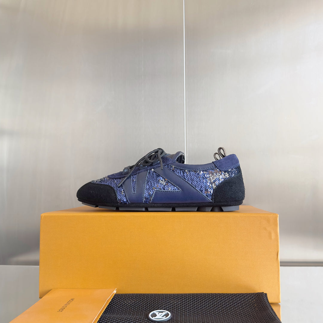 Louis Vuitton Chic Suede Loafers