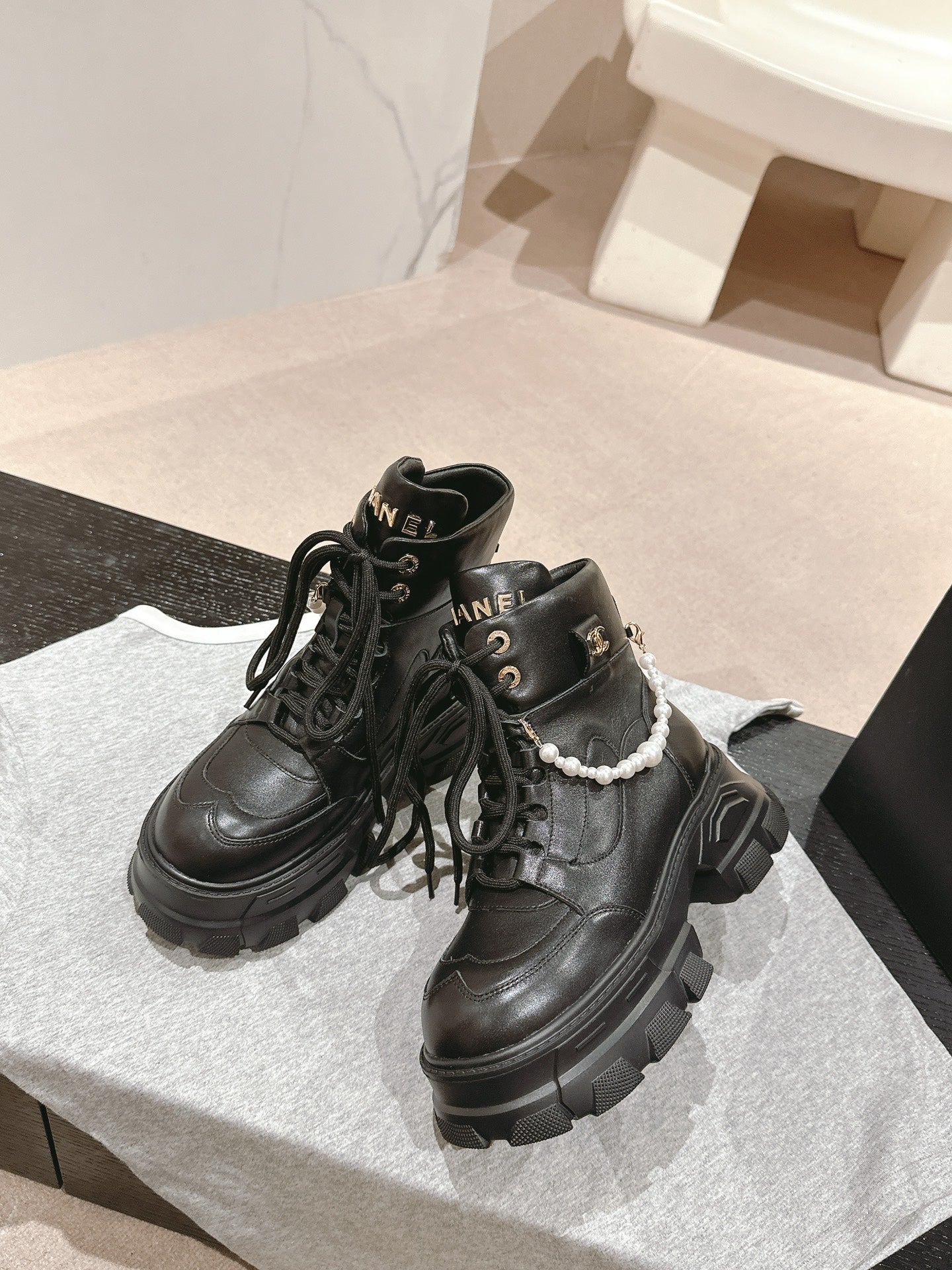 Chanel Tweed Luxe Sneakers