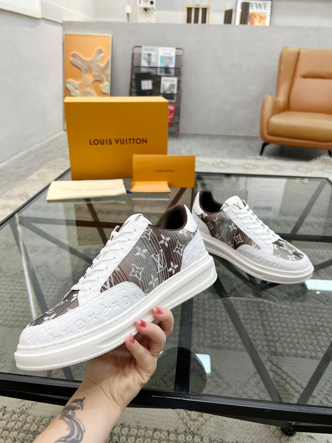 Louis Vuitton Timeless Parisian Sneakers