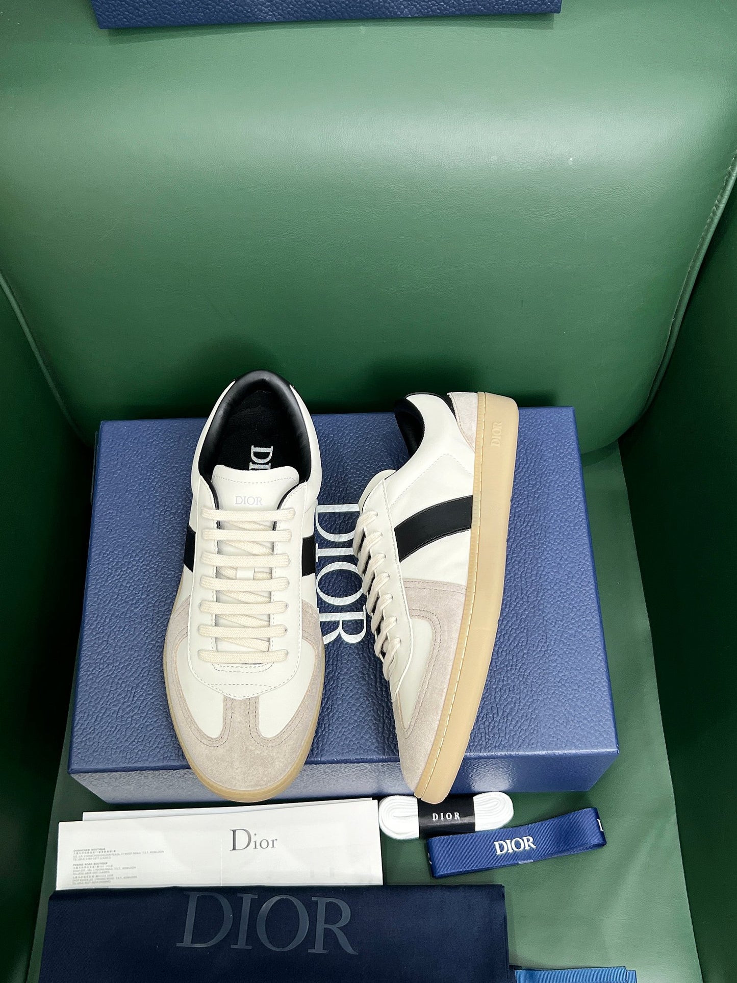 DIOR HOMME TOP SNEAKERS