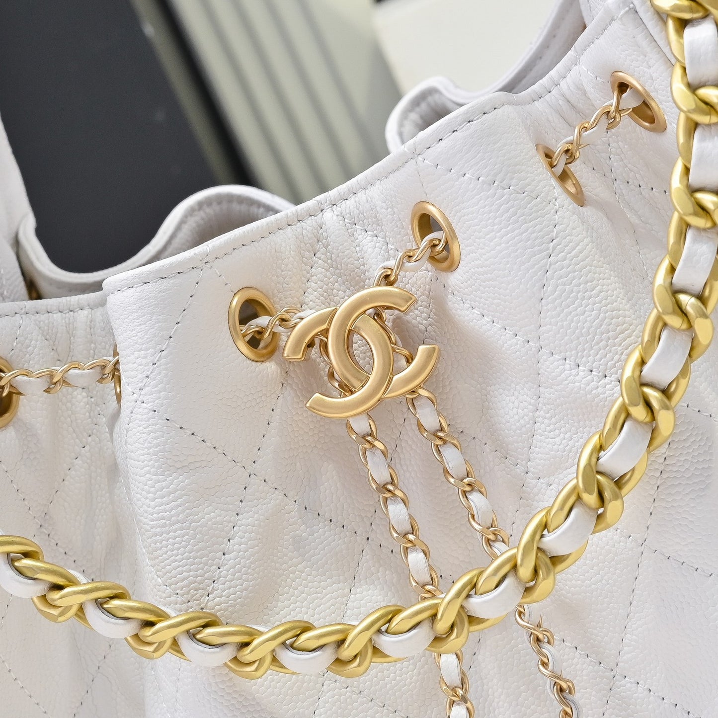 Chanel Vintage Caviar Tote Elegance