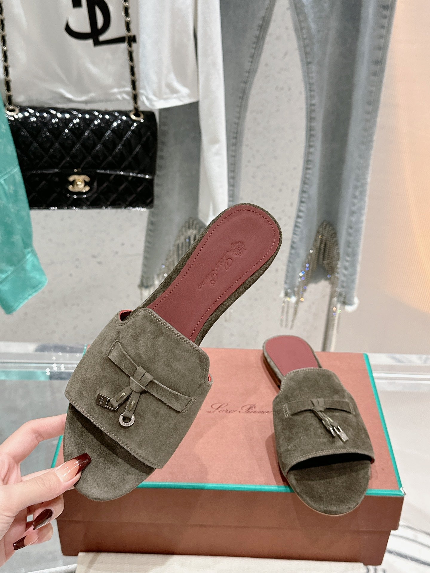 Loro Piana Elegance Stroll Sandals