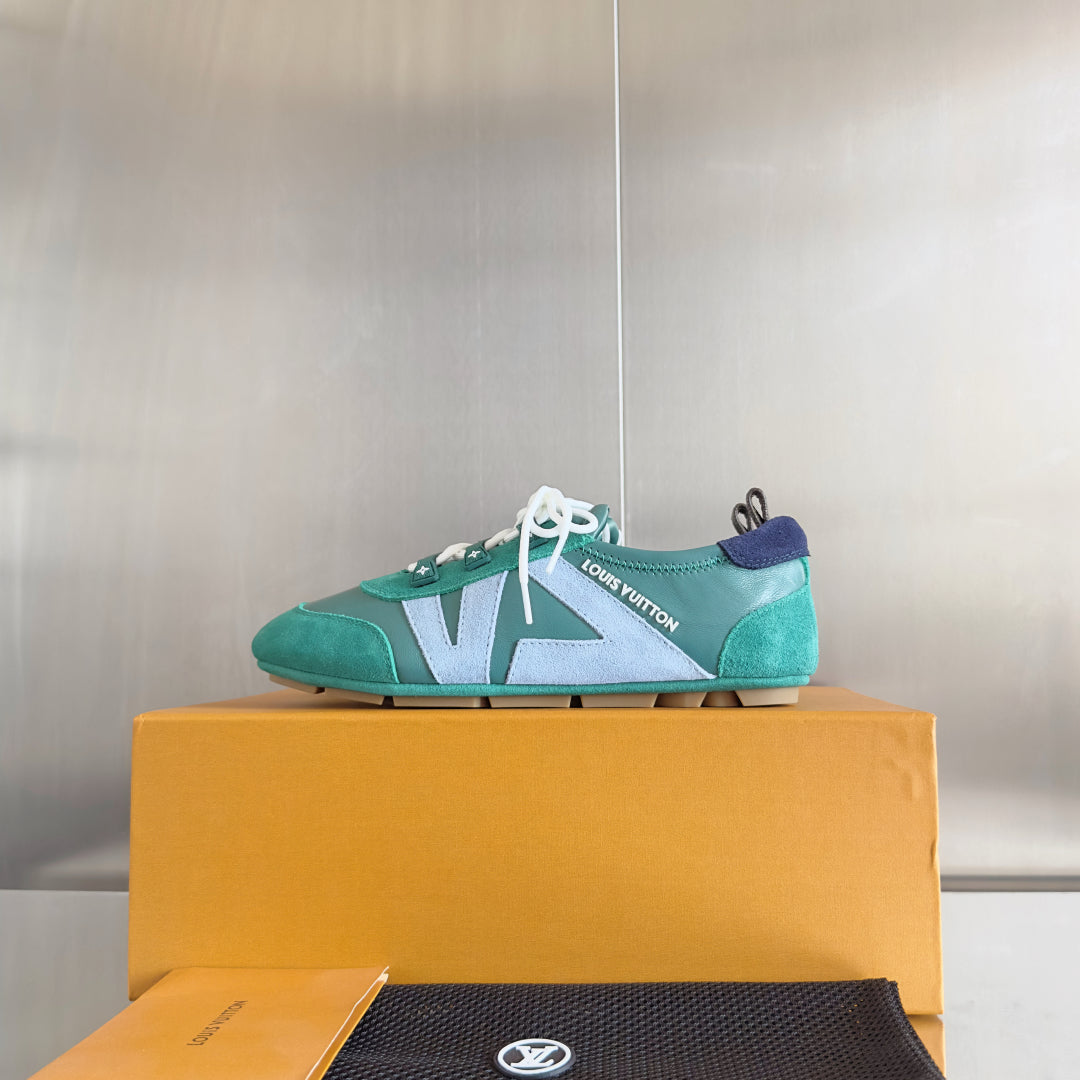 Louis Vuitton Chic Suede Loafers