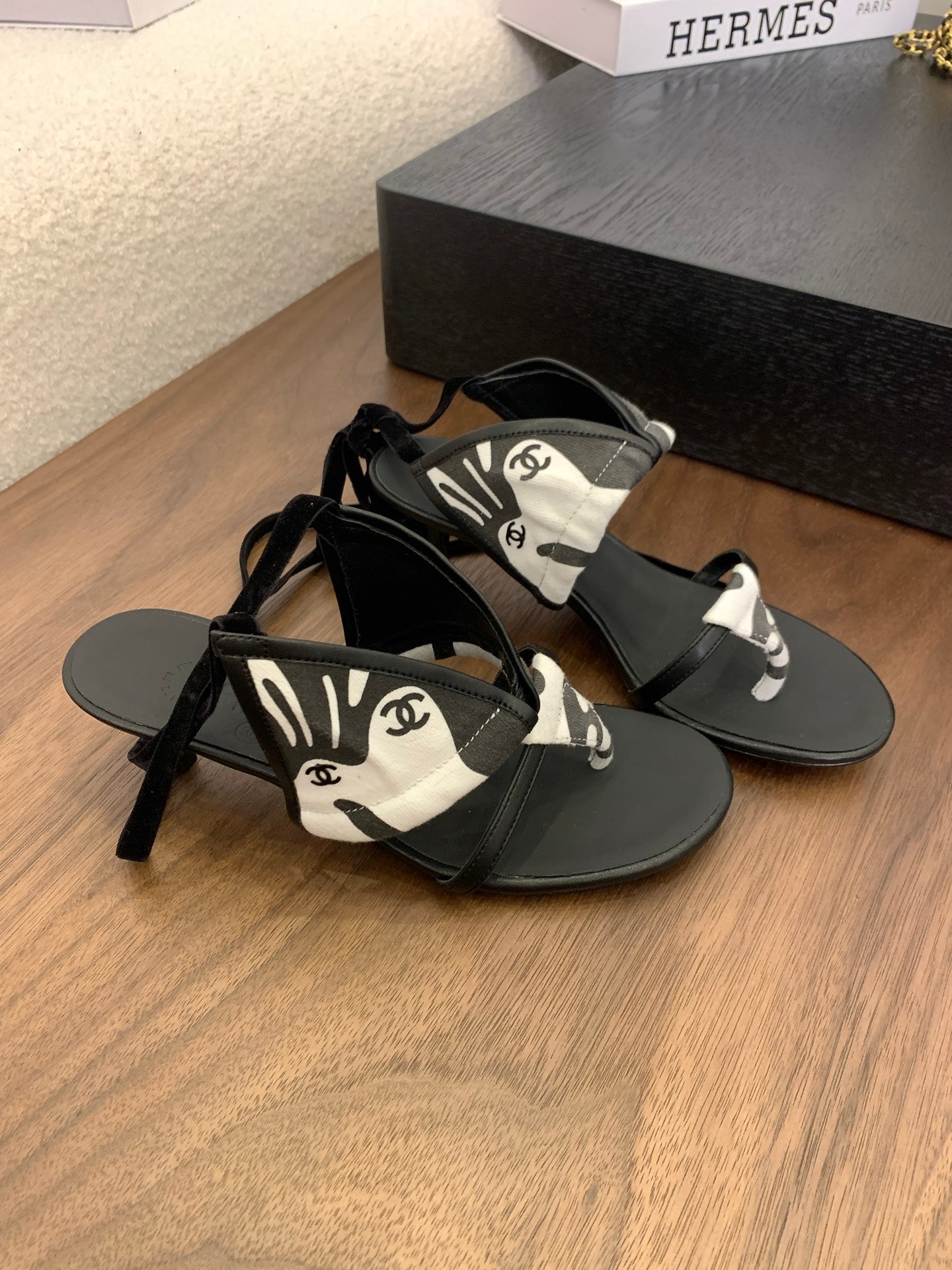 Chanel Elegant Slingback Ballet Flats